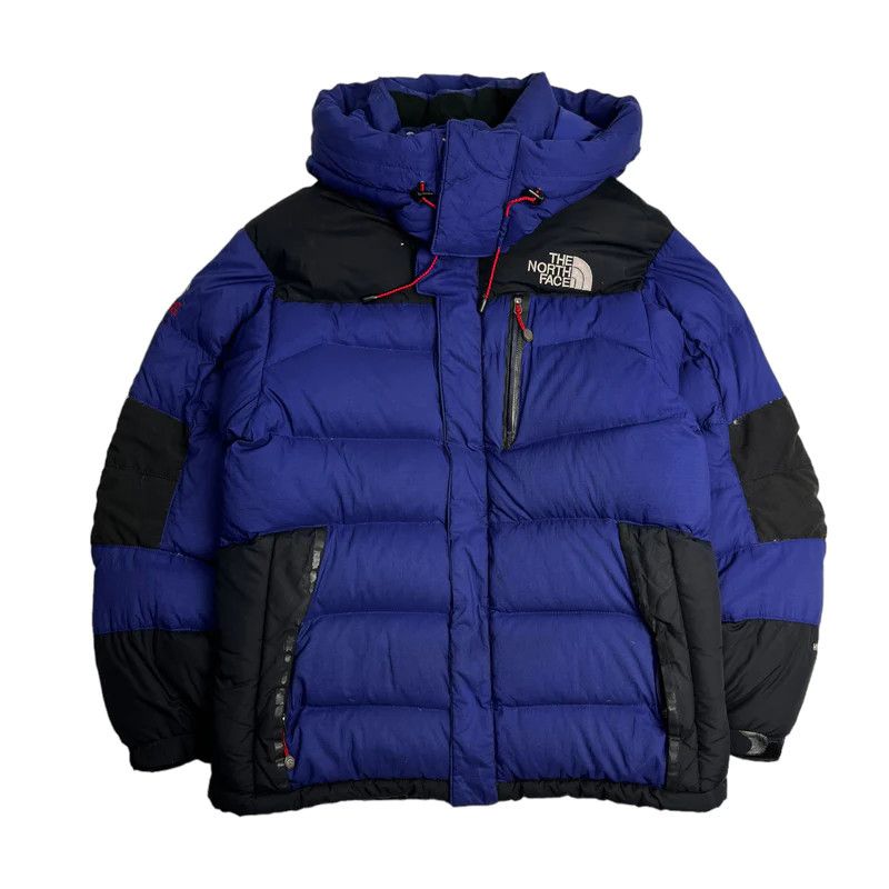 image of The North Face 800 Summit Series Hooded Jacket Royal/noir in Blue, Men's (Size Medium)