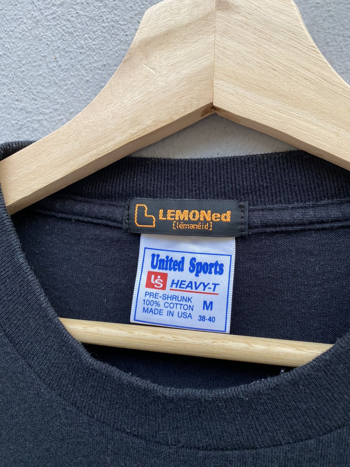 Japanese Brand × Vintage Vintage 90’s LEMONed “Work or Die” Backstage STAFF Tshirt Size US M / EU 48-50 / 2 - 6 Thumbnail