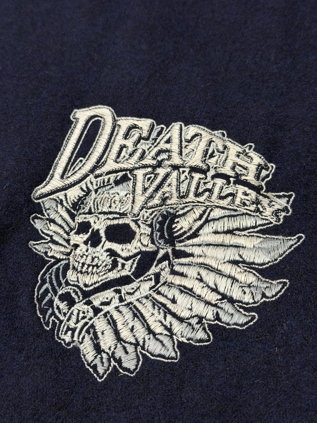 Steve And Barrys Vintage Y2K Death Valley Steve & Barry’s Letterman Bomber L Size US L / EU 52-54 / 3 - 8 Thumbnail