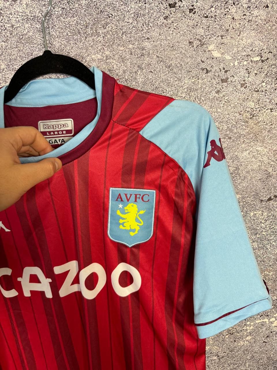 Kappa × Vintage Vintage Aston Villa 2021/22 Kappa Soccer Jersey Large Size US L / EU 52-54 / 3 - 11 Thumbnail