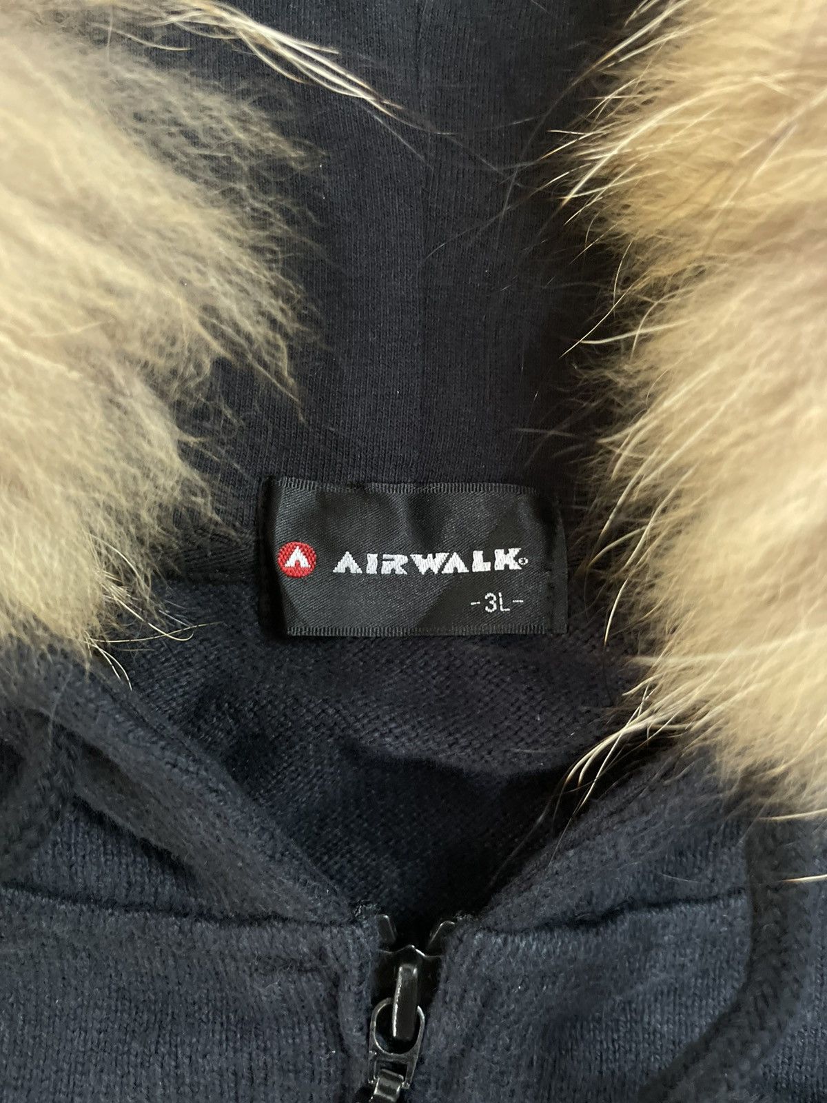 If Six Was Nine Airwalk Gothic Fur Hoodie Zip Ifsix lgb style Size US XXL / EU 58 / 5 - 3 Thumbnail