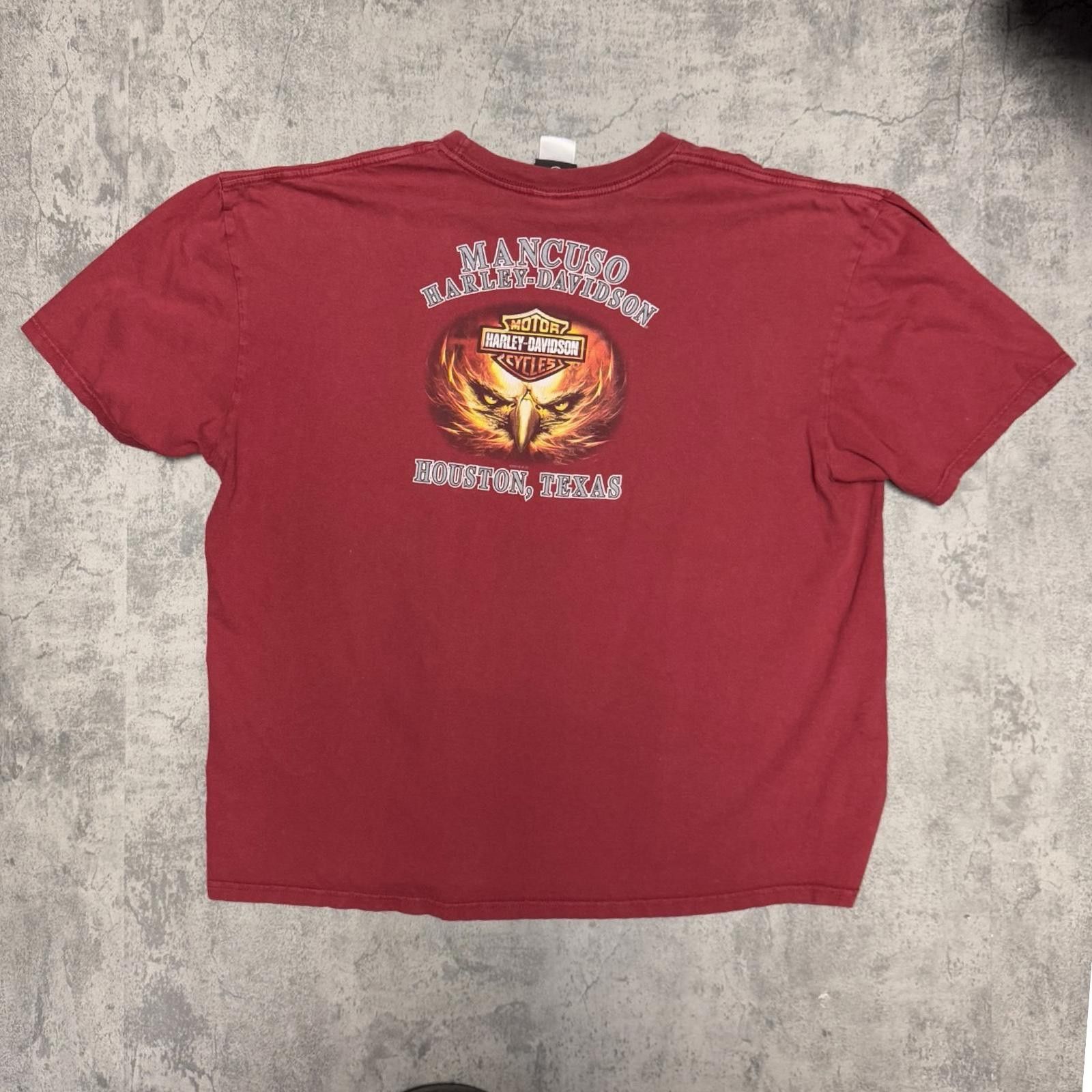 Harley Davidson Harley Davidson Houston Texas — 2XL — Size US XXL / EU 58 / 5 - 2 Thumbnail