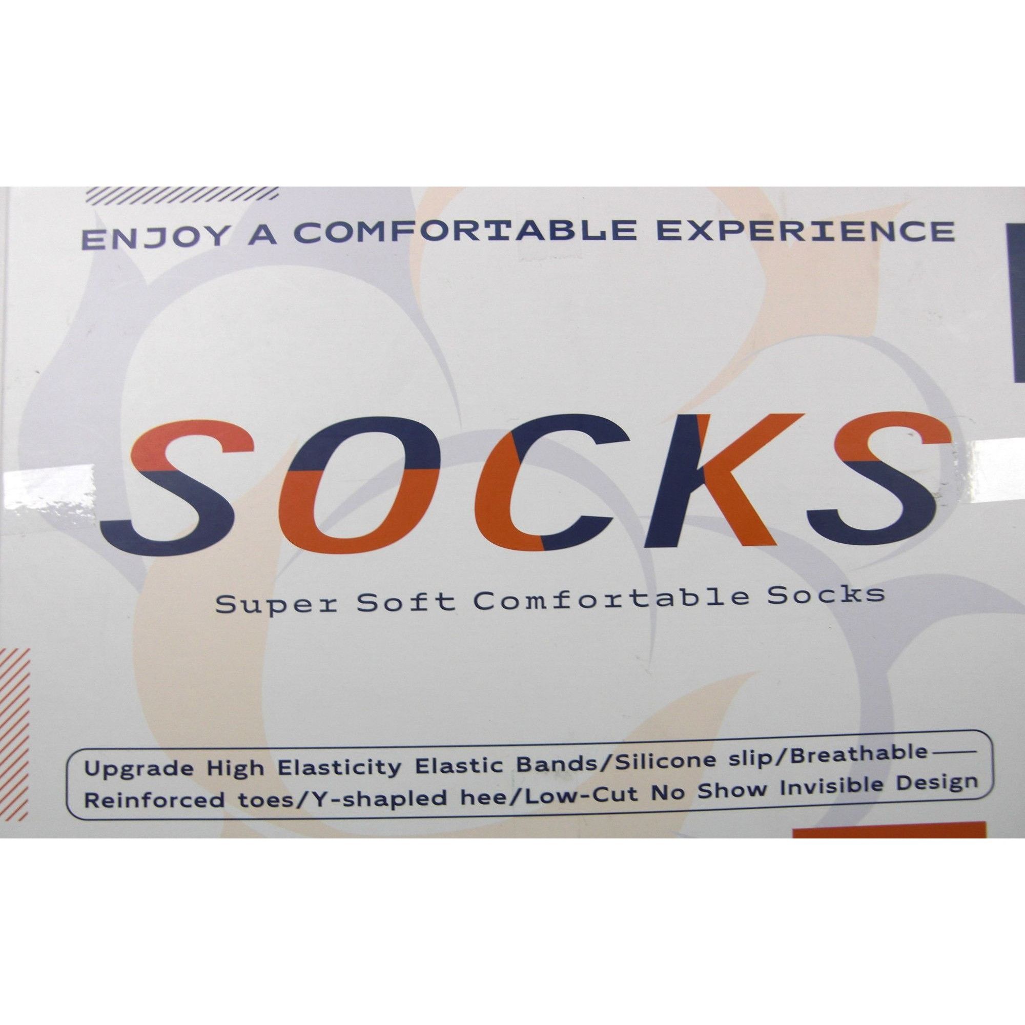 Other No Show Socks Men, Low Cut Ankle Black/White Cotton Socks 8 Size ONE SIZE - 2 Thumbnail