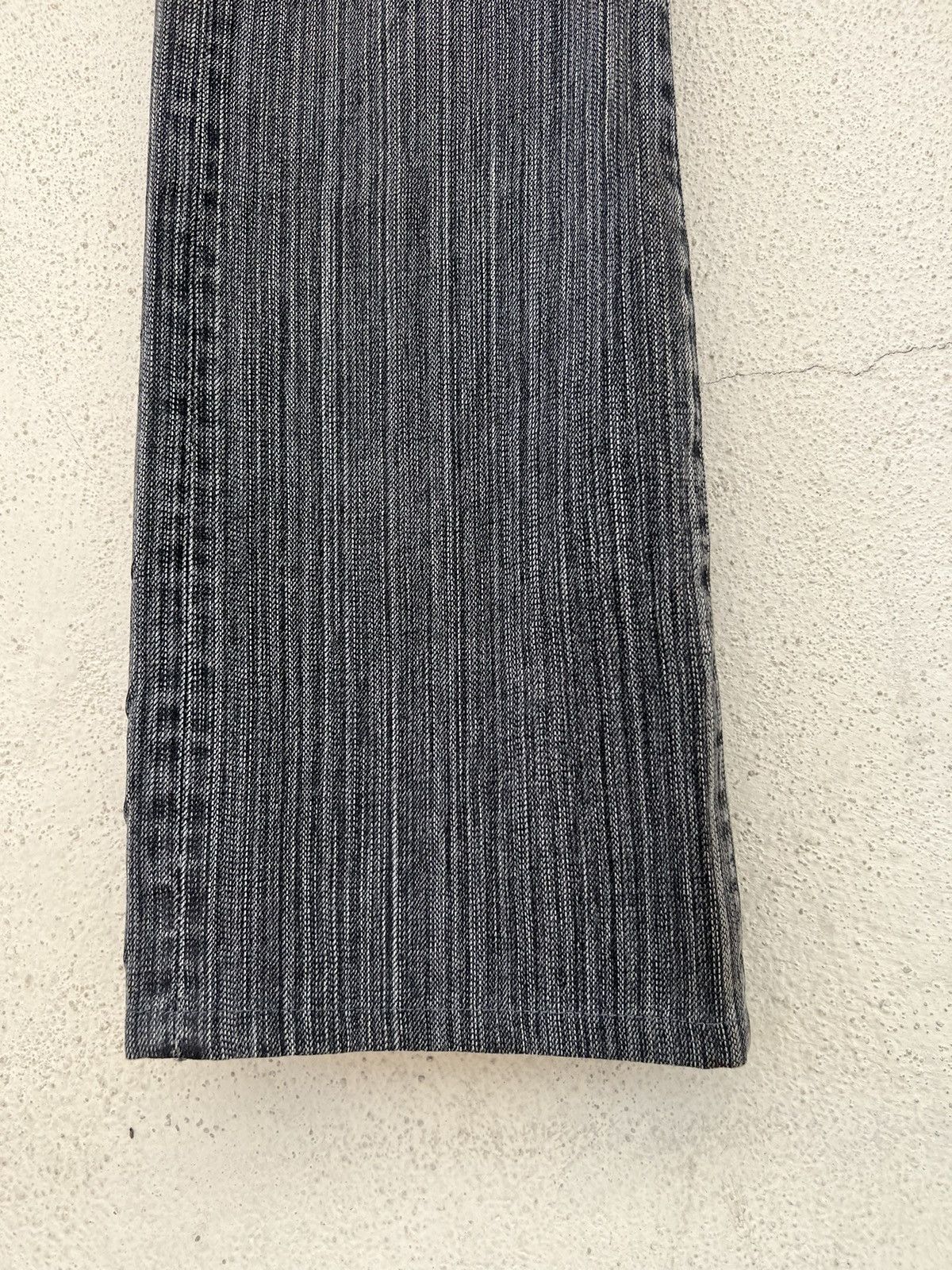 Paul Smith Vintage Paul Smith Red Ear Fade Black Denim Bootcut Jeans Size US 30 / EU 46 - 9 Thumbnail