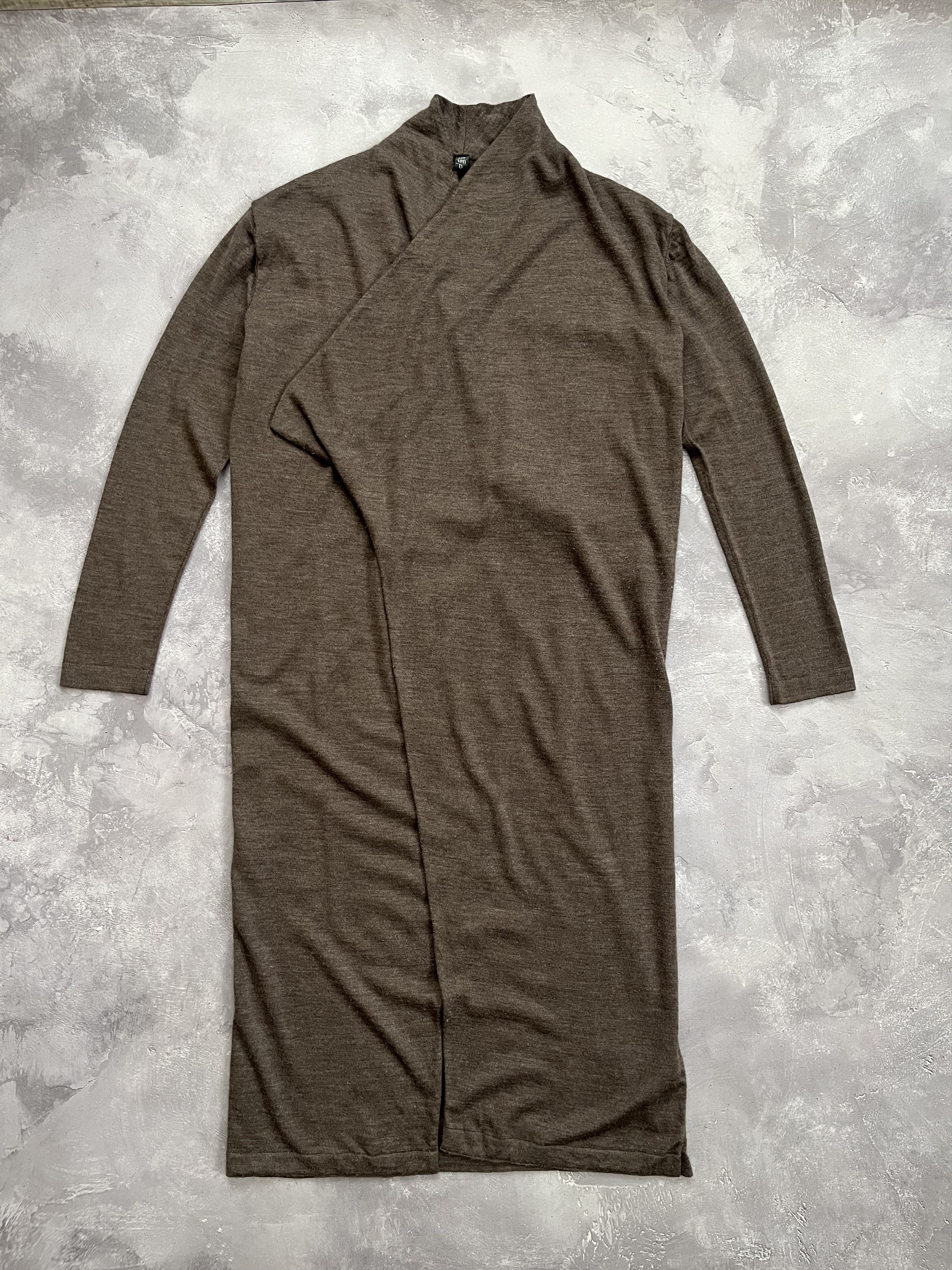 Eleventy Eleventy Merino Wool Silk Cardigan Sweater Long Open Front Size S / US 4 / IT 40 - 3 Thumbnail