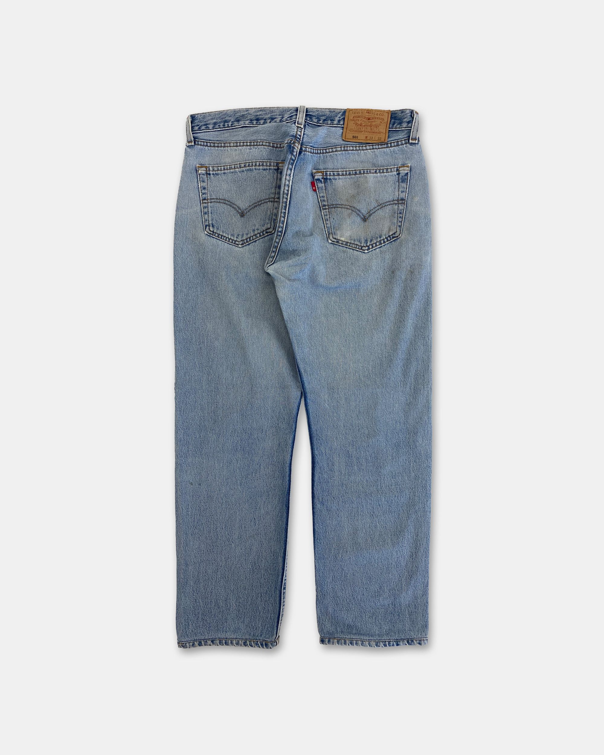 Levi's 1990s 501 USA Denim Size US 33 - 2 Thumbnail