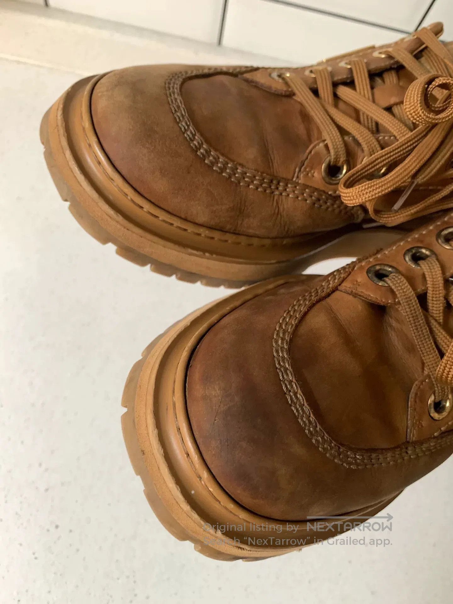 Louis Vuitton NBA x Louis Vuitton Abbesses Leather Sneakers. Size US 6.5 / EU 39-40 - 6 Thumbnail