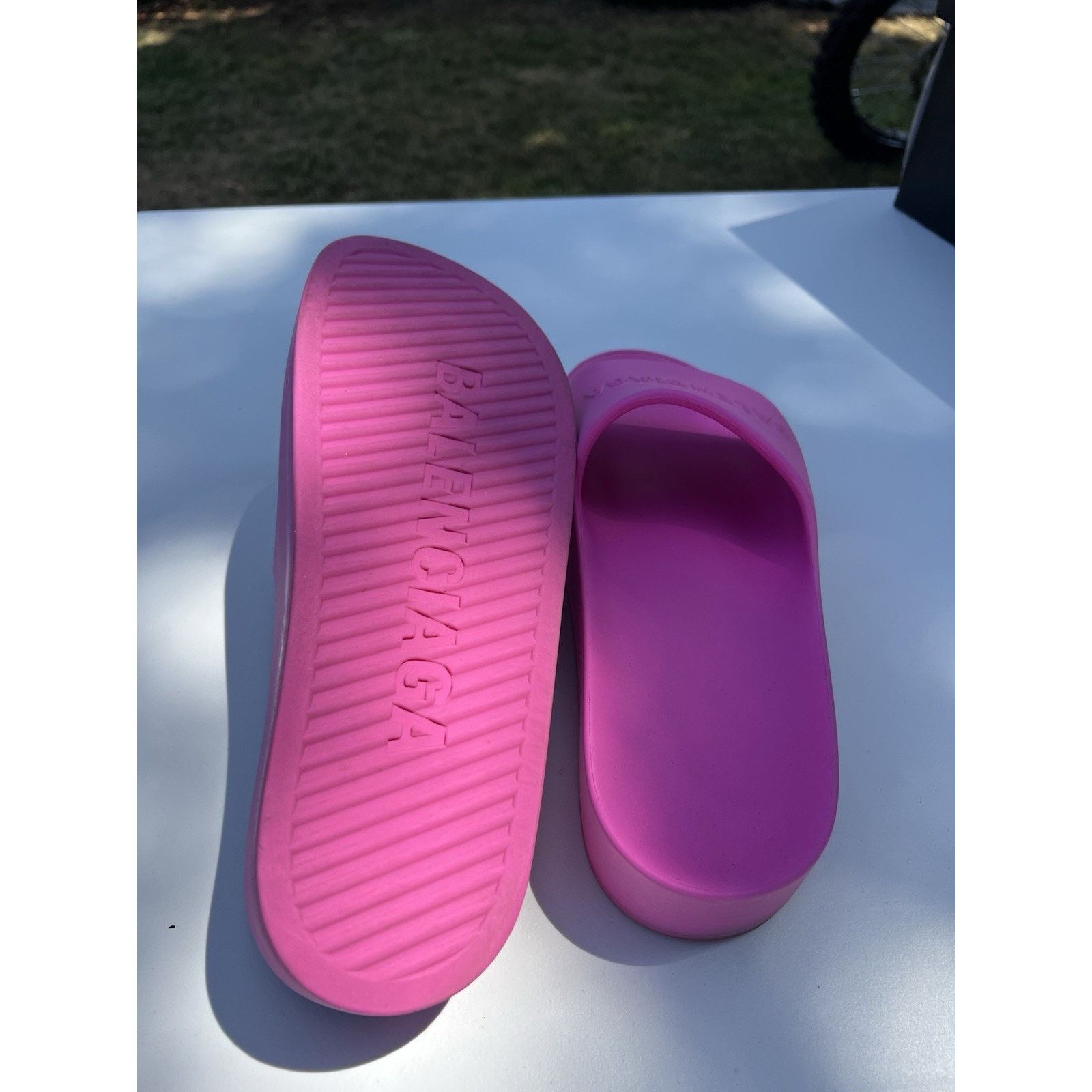 Balenciaga Balenciaga Chunky Slide Sandals Pink Women’s Size 41 US 11 Size US 11 / IT 41 - 9 Thumbnail