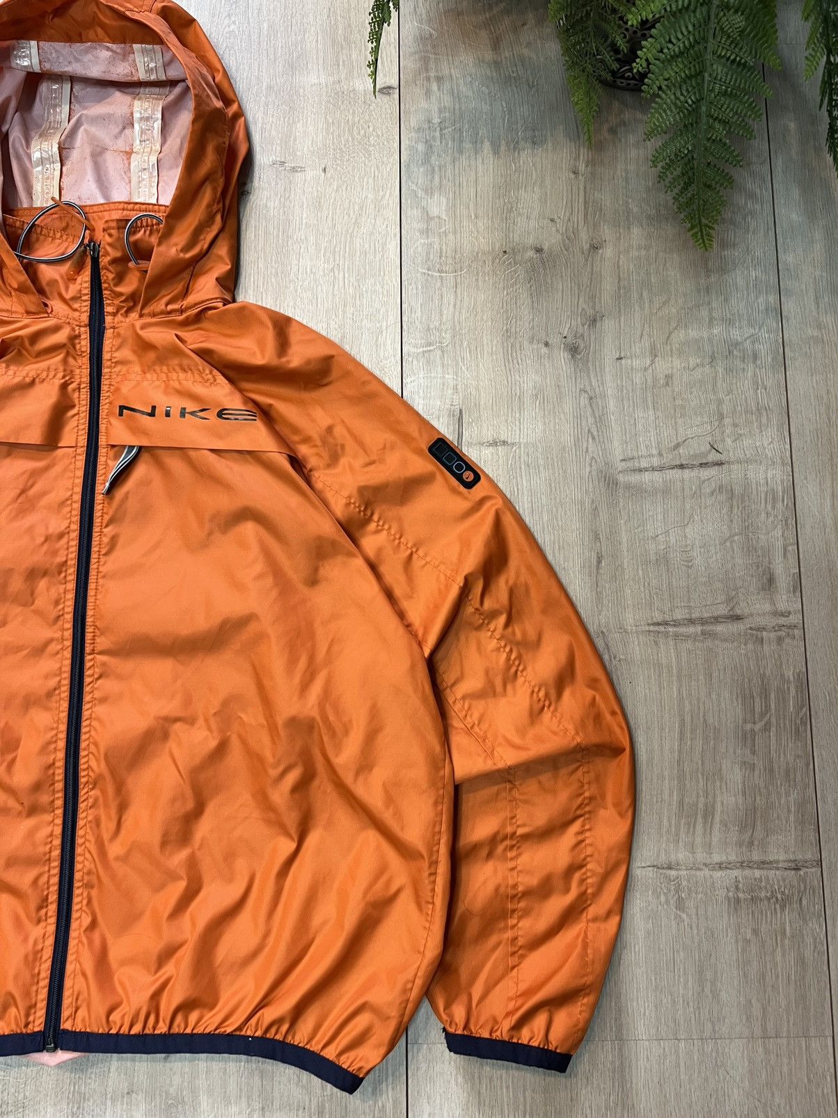 Nike × Vintage 00s Vintage Nike Swoosh Logo Light Jacket Rare Size US S / EU 44-46 / 1 - 4 Thumbnail