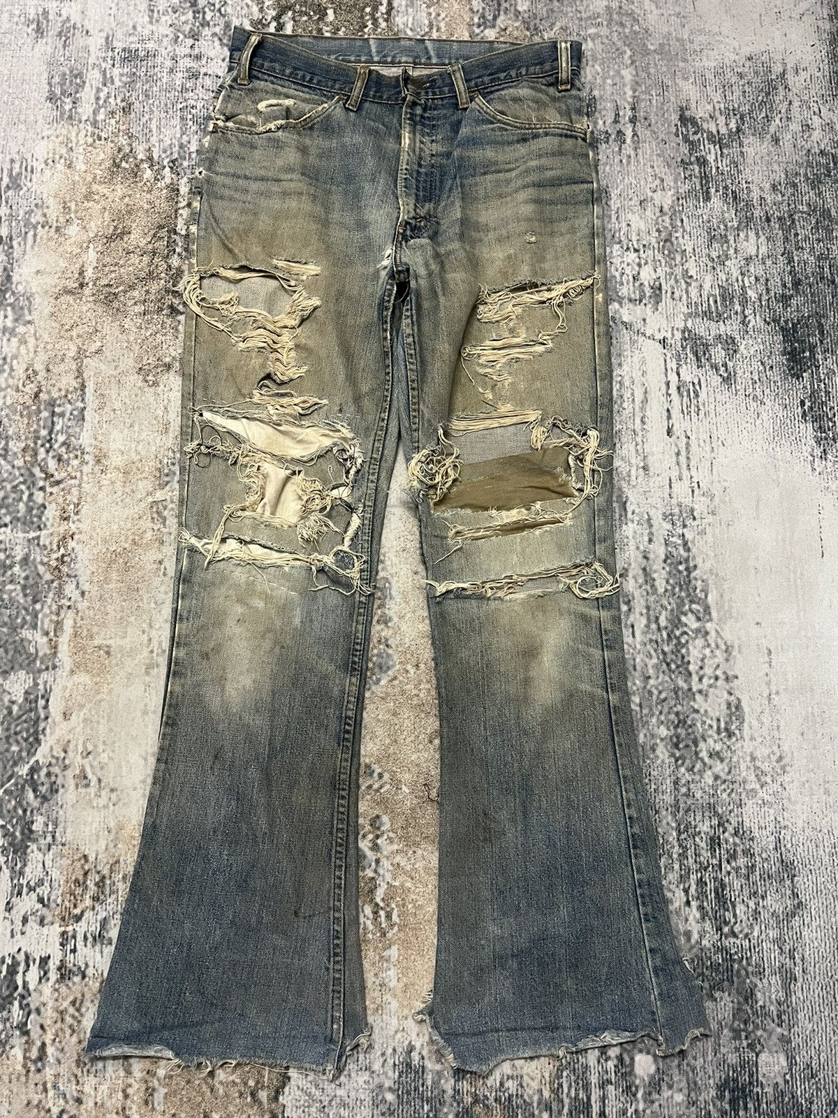 image of Levis x Levis Vintage Clothing Vintage Levi’S Art Distressed Worn Jeans Levi’S Talon42 in Blue (Siz