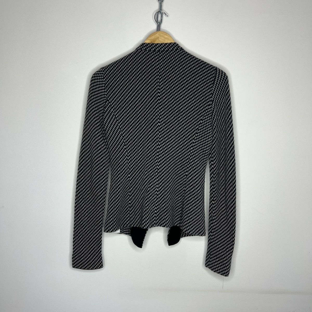 Emporio Armani × Giorgio Armani EMPORIO ARMANI DOUBLE COLLAR JACKET WOOL BLAZER Size S / US 4 / IT 40 - 8 Thumbnail