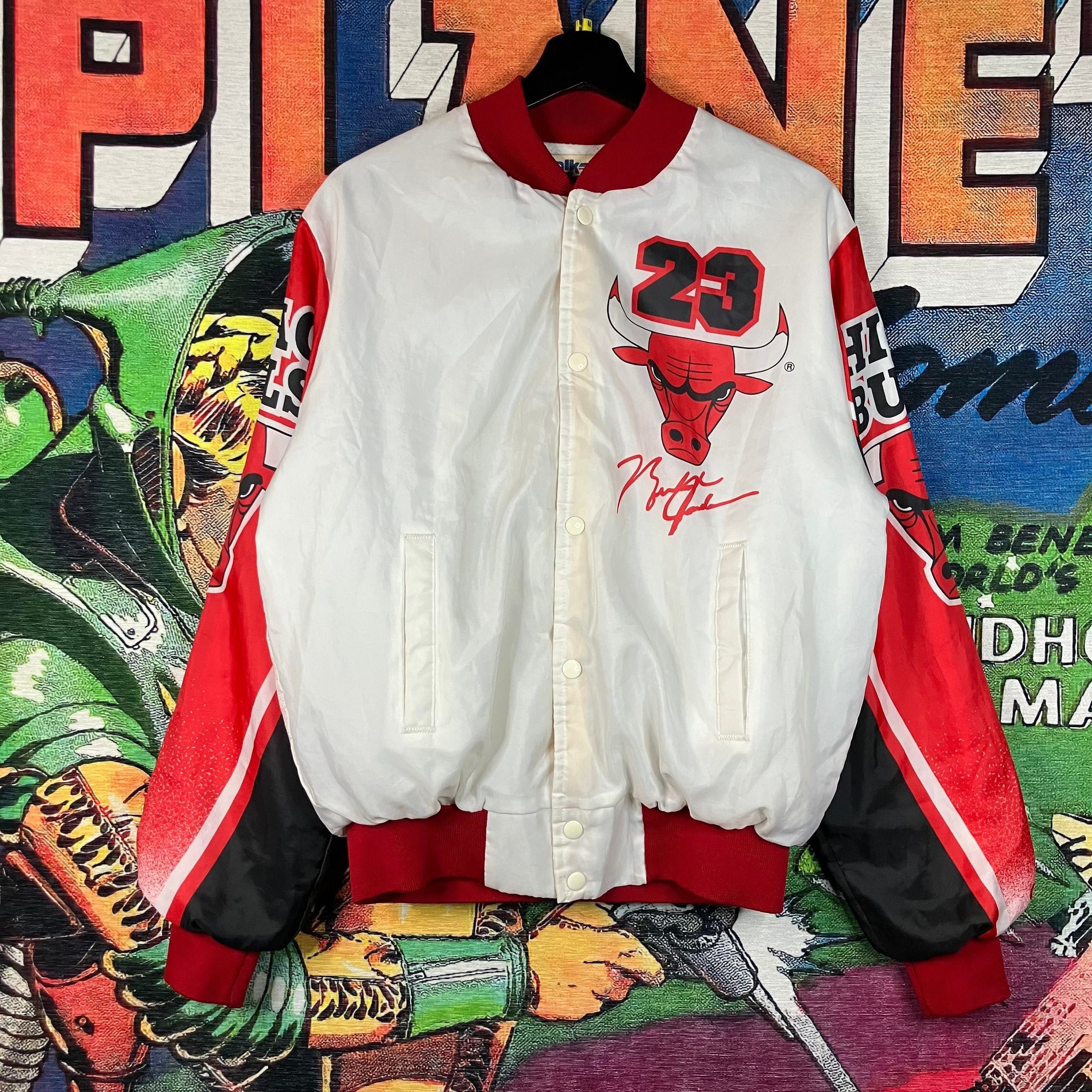 Chalk Line × NBA × Vintage Vintage 90s Rare Chalk Line NBA Michael Jordan Jacket Size M Size US M / EU 48-50 / 2 - 2 Thumbnail