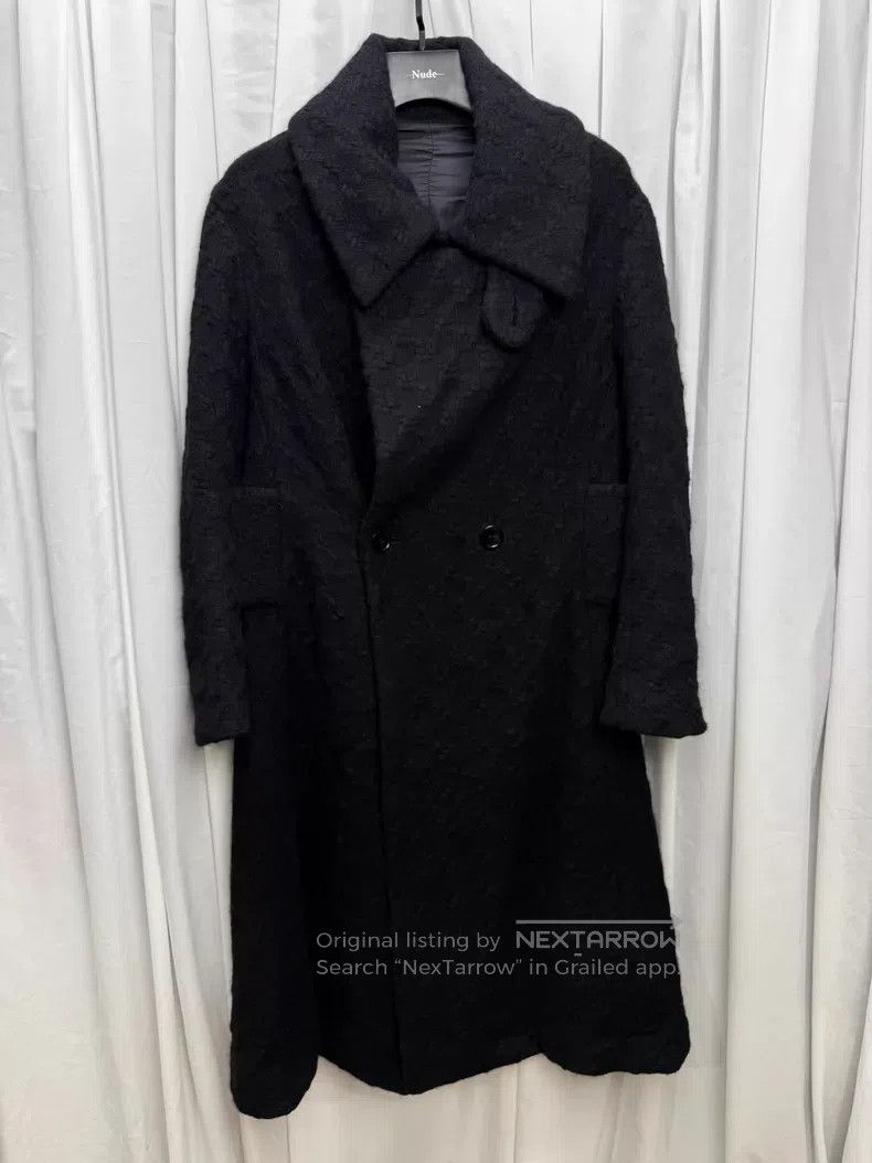 Yohji Yamamoto Yohji Yamamoto Main Line Coarse Wool Coat Size US M / EU 48-50 / 2 - 9 Thumbnail