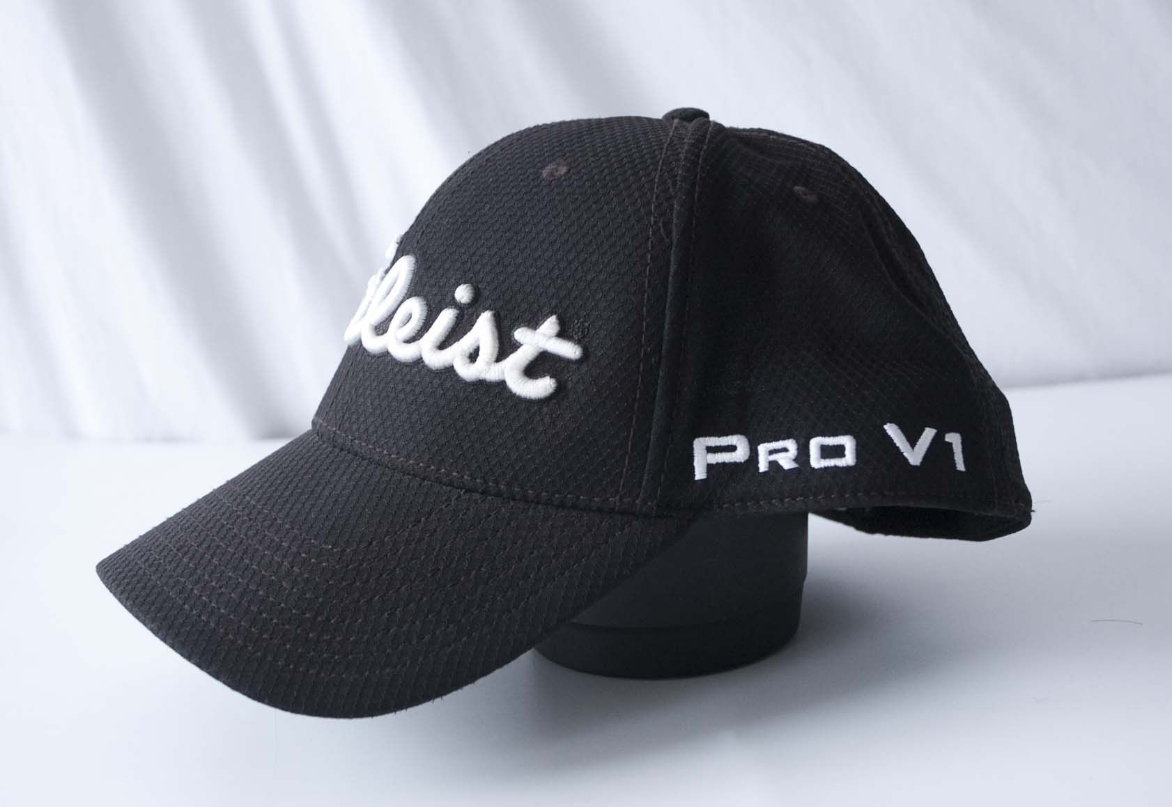 Footjoy × Titleist Titleist Footjoy Pro V1 Cap Hat Black Golf Size M/L Size ONE SIZE - 2 Thumbnail