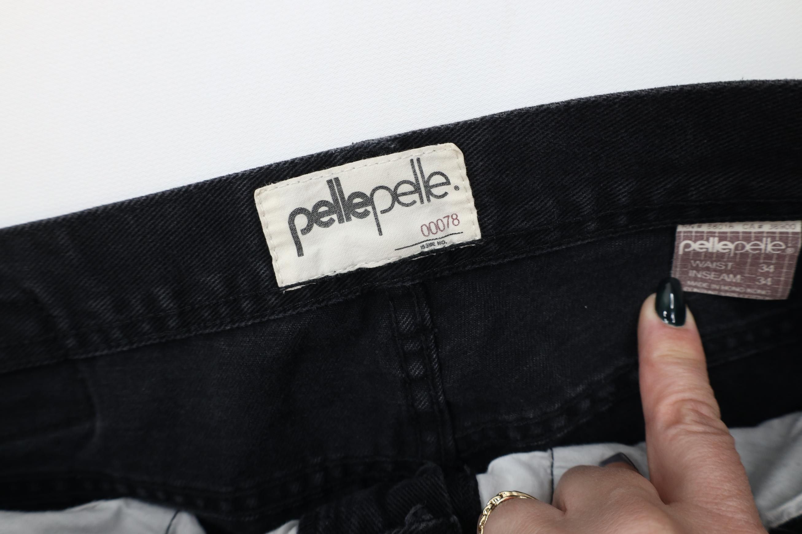 Pelle Pelle Vintage 90s Y2K Pelle Pelle Baggy Wide Leg Skateboard Jeans Size US 34 / EU 50 - 11 Thumbnail