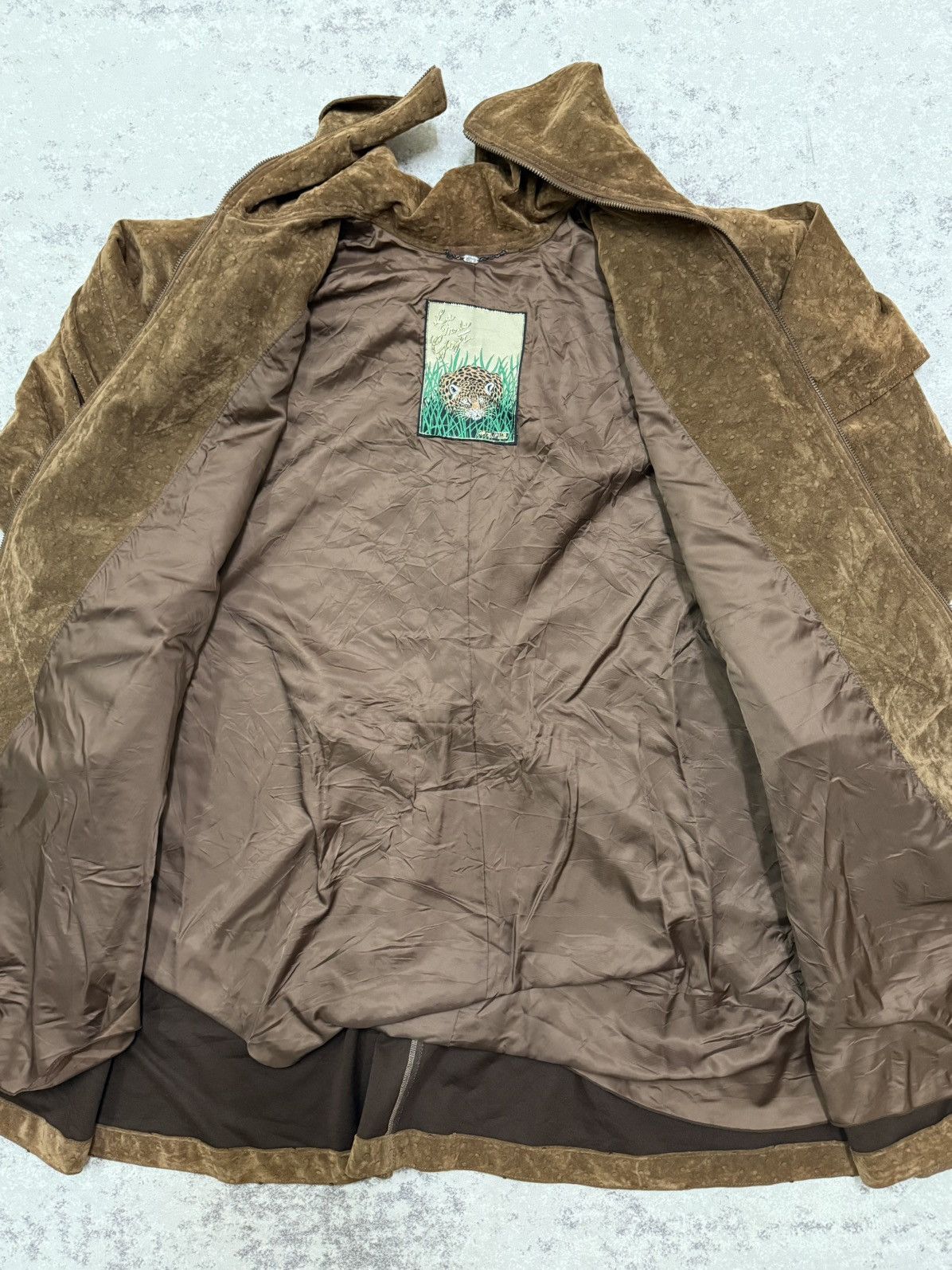 Vintage La Moda Goji Suede Brown Fancy Cloaks Size ONE SIZE - 8 Thumbnail