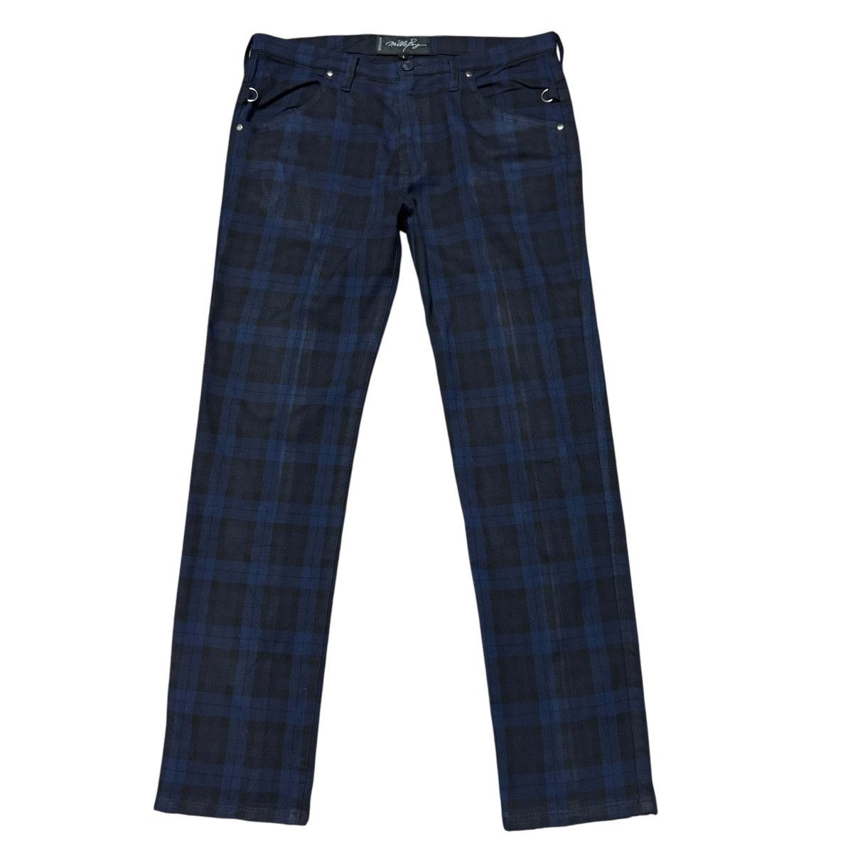 Beauty Beast SAMPLE Milkboy Checked Bondage Pants Size US 32 / EU 48 - 2 Thumbnail