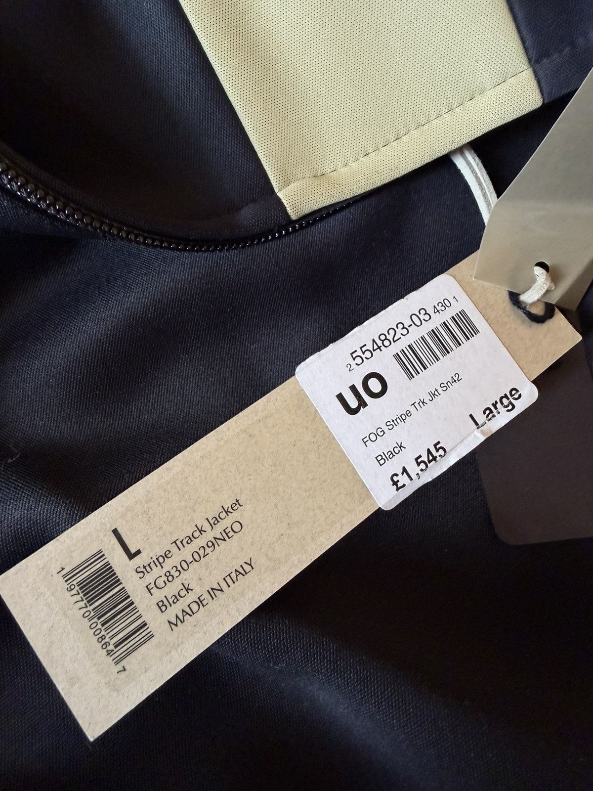 Fear of God Fear of God - Minimal Stripe Track Jacket Size US L / EU 52-54 / 3 - 7 Thumbnail