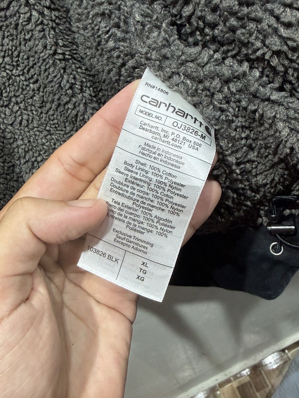 Carhartt Carhartt sherpa hooded jacket Size US XL / EU 56 / 4 - 12 Thumbnail