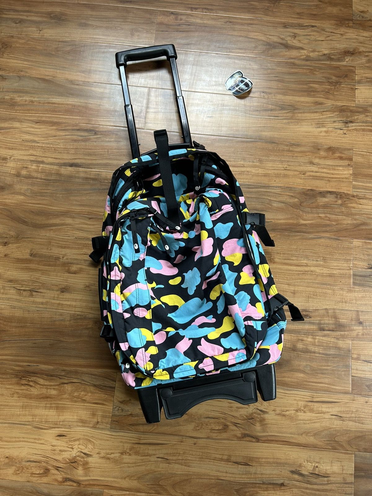 Bape RARE Bape Cotton Candy Camo Suitcase Size ONE SIZE - 6 Thumbnail