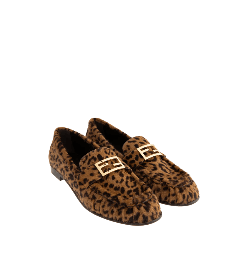 Fendi o1h1sh11225 Baguette Penny Loafers in Brown Size US 5 / IT 35 - 2 Thumbnail