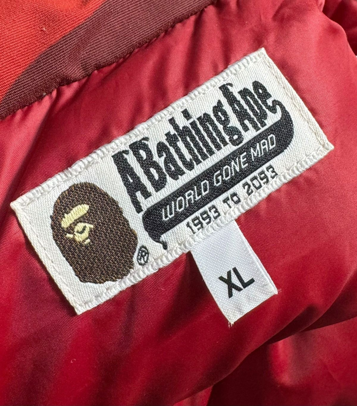Bape BAPE Puffer Down Jacket Redcamo Size US XL / EU 56 / 4 - 8 Thumbnail