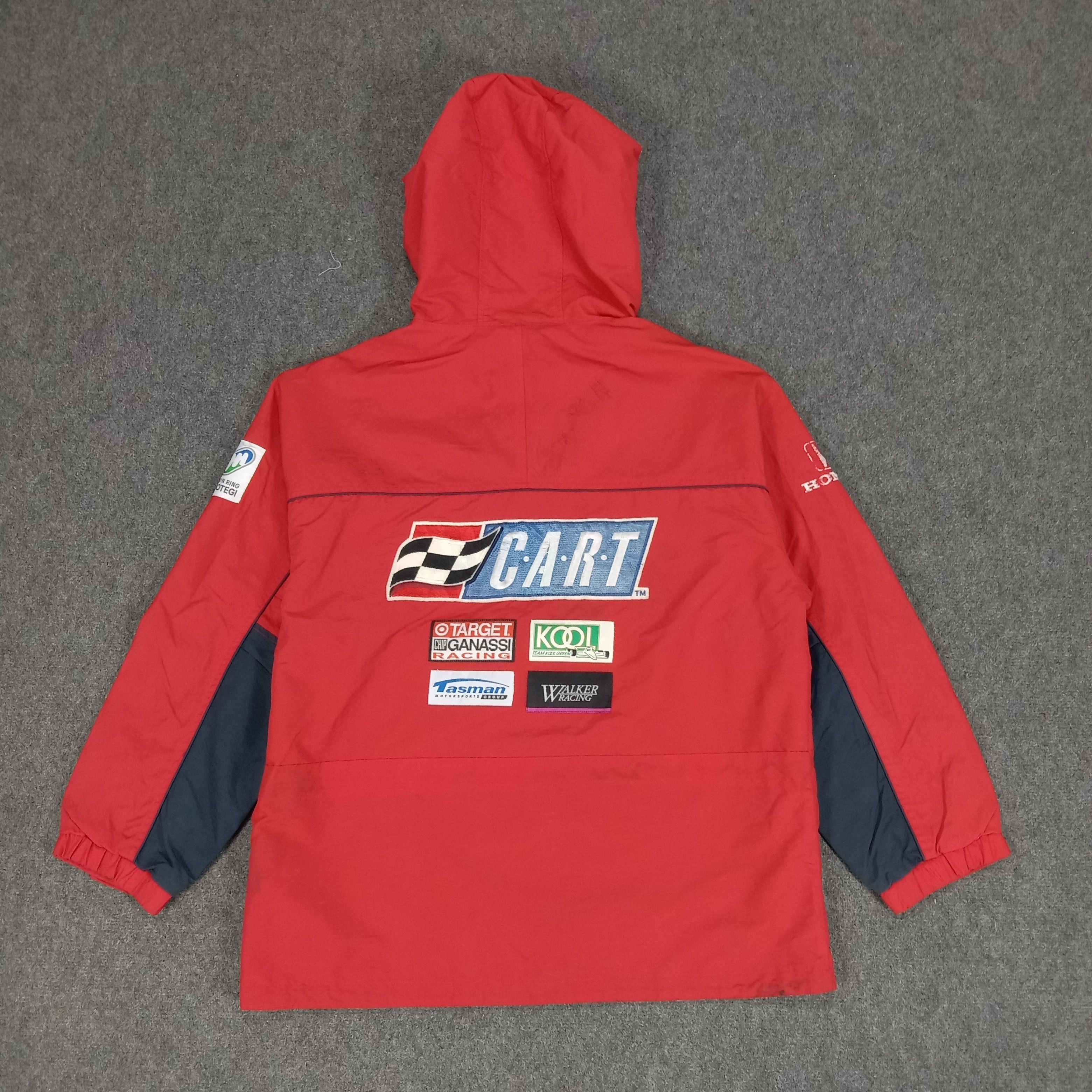 Honda × Vintage C.A.R.T. Honda Japanese Racing Team Patches Jacket Size US L / EU 52-54 / 3 - 1 Thumbnail