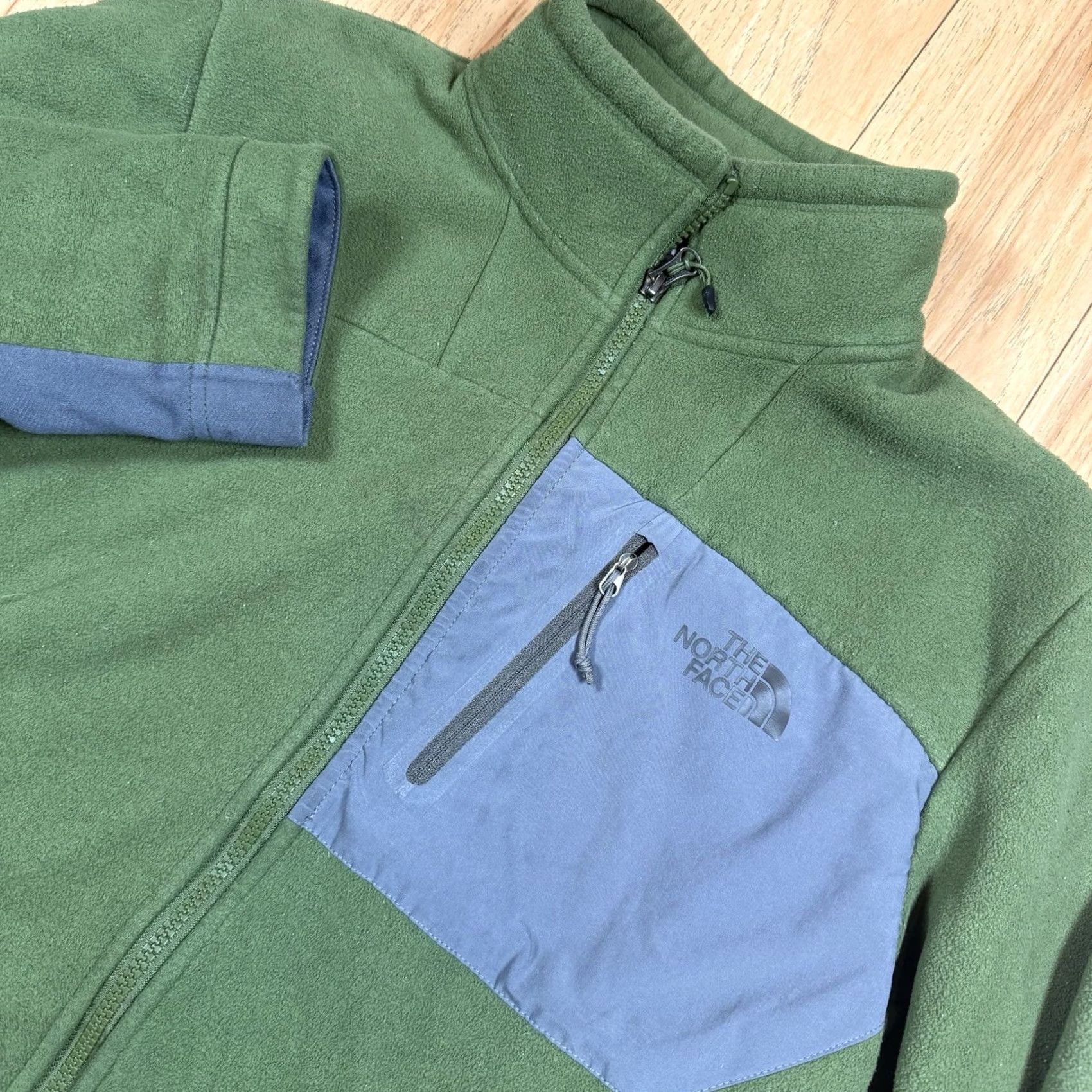 The North Face The North Face Chimborazo Jacket Full Zip Sherpa Lined Mens M Green Size US M / EU 48-50 / 2 - 2 Thumbnail
