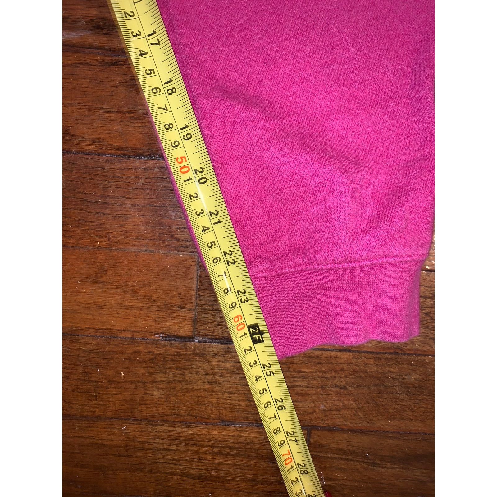 Nike Nike Club Fleece Joggers Pink Womens Large Cropped 25 Inseam Size 26" / US 2 / IT 38 - 7 Thumbnail