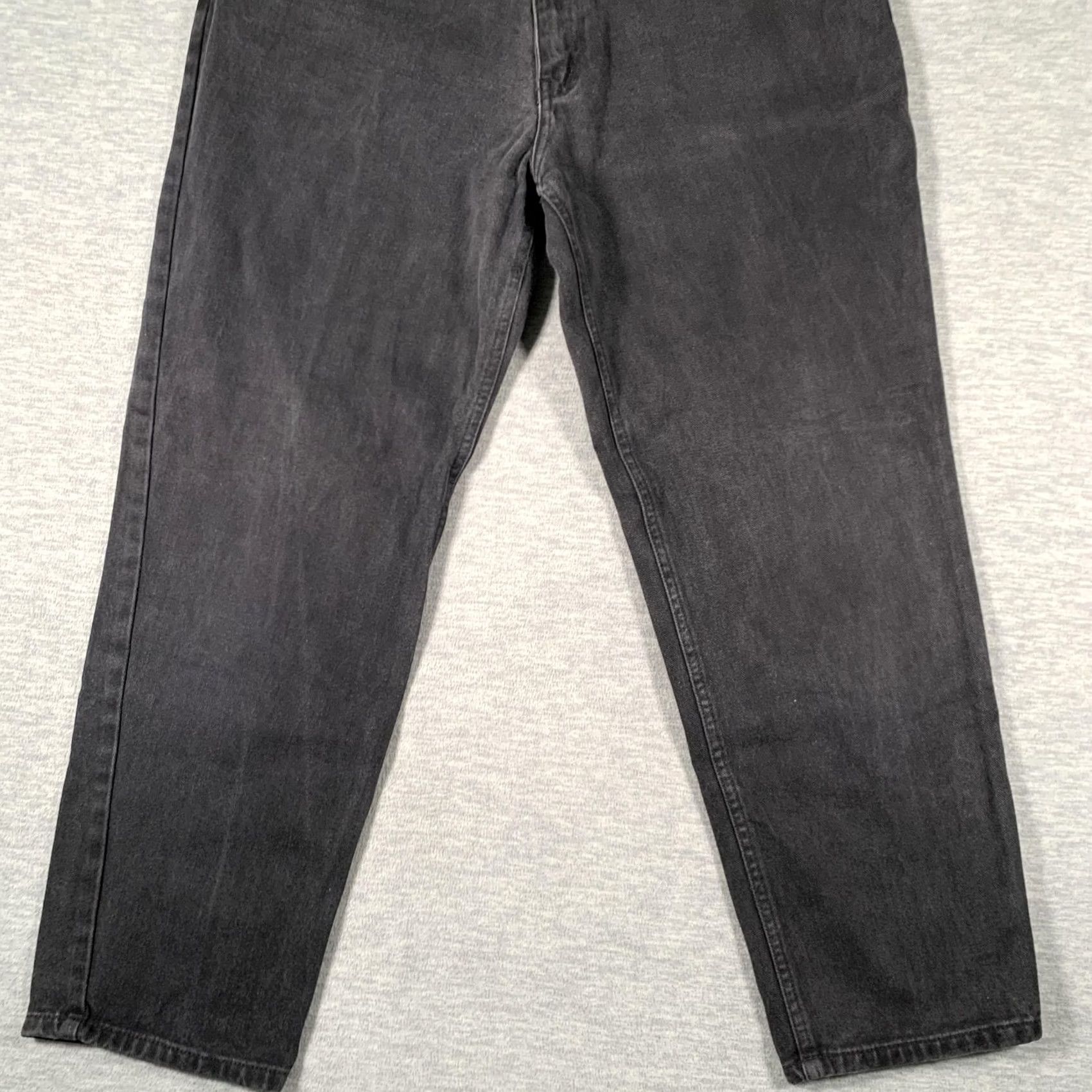 Denime VINTAGE Bugle Boy Jeans Mens 38x30 Gray 740 Relaxed Straight Denim 90s Size US 38 / EU 54 - 3 Thumbnail
