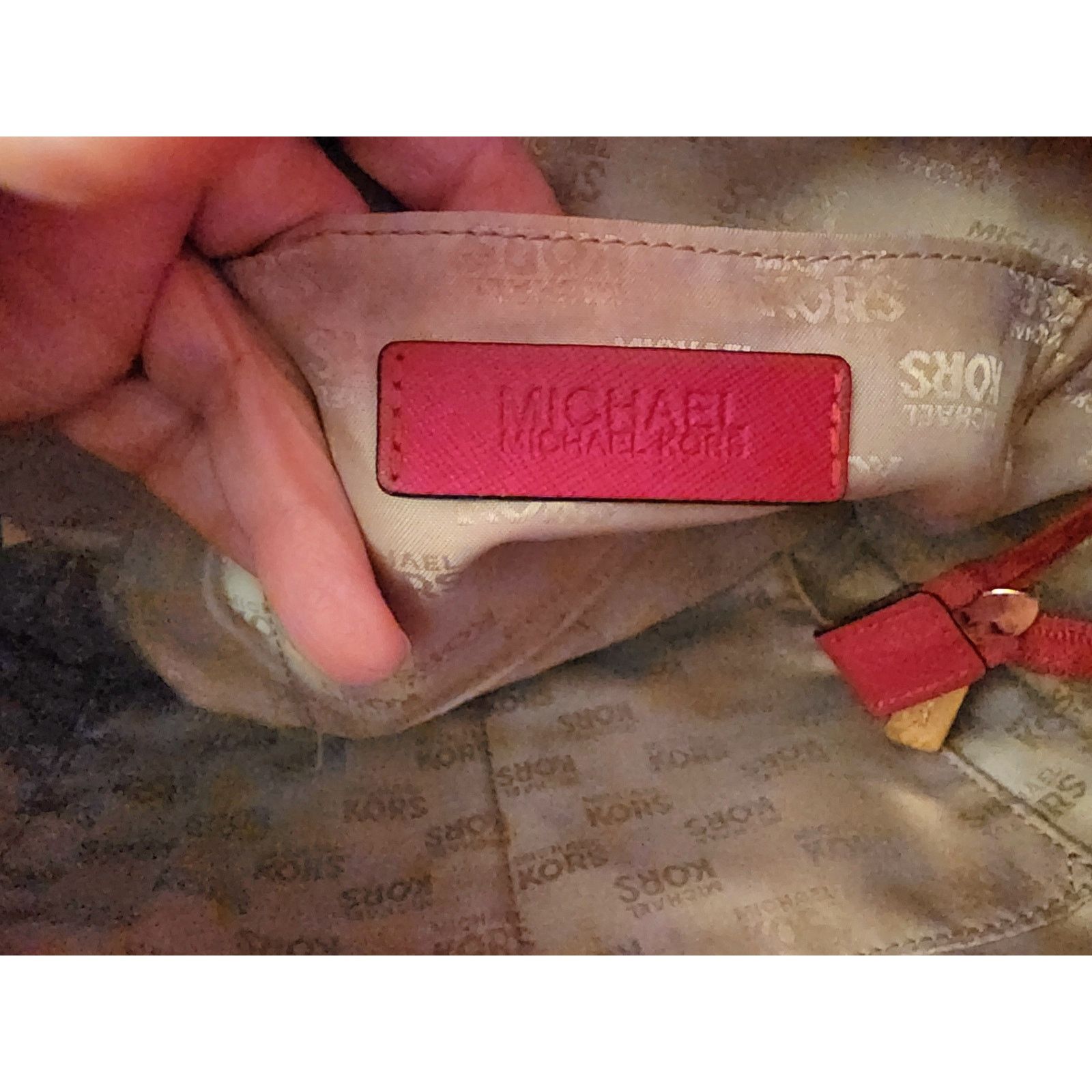 Michael Kors Michael Kors Jet Set red saffiano leather shoulder bag Size ONE SIZE - 4 Thumbnail