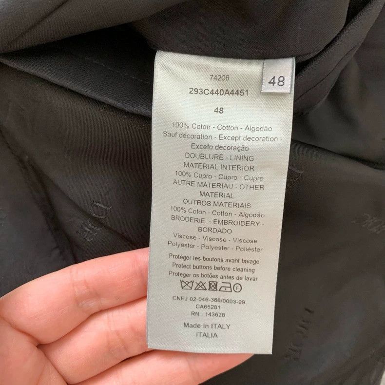 Dior Dior Black Valentine's Day Embroidered Jacket-2506 Size US L / EU 52-54 / 3 - 5 Thumbnail