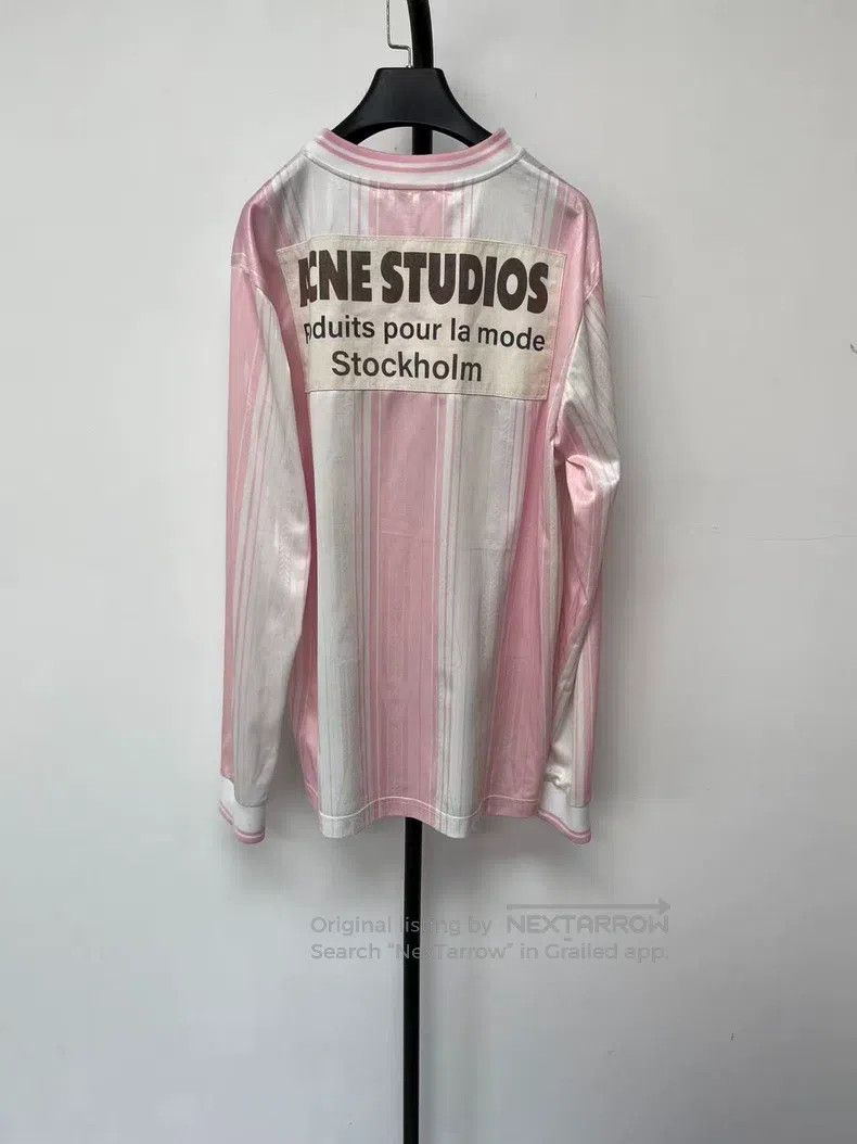 Acne Studios Acne Studios Contrast letter football long-sleeve T-shirt, Size US M / EU 48-50 / 2 - 2 Thumbnail