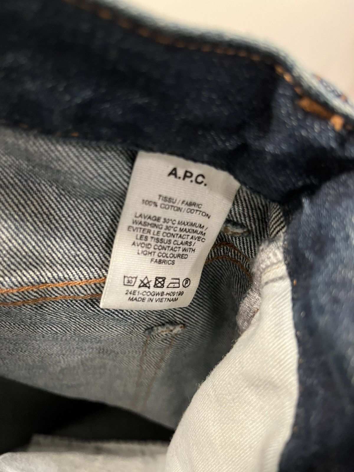 A.P.C. A.P.C. Jean Relaxed baggy denim Size US 31 - 4 Thumbnail