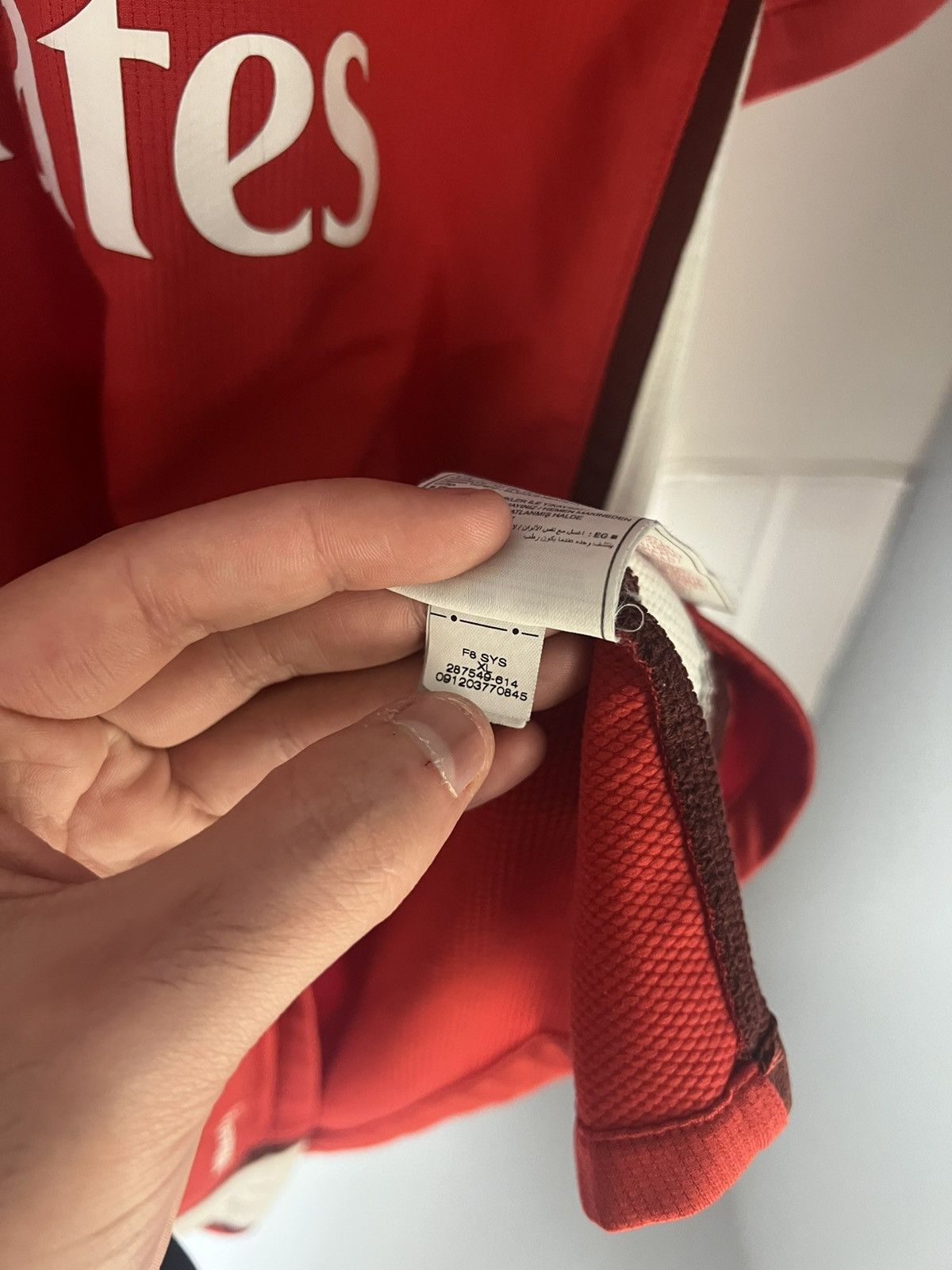 Nike × Vintage VERY RARE NIKE FC ARSENAL LONDON ENGLAND SOCCER JERSEY RETRO Size US S / EU 44-46 / 1 - 8 Thumbnail