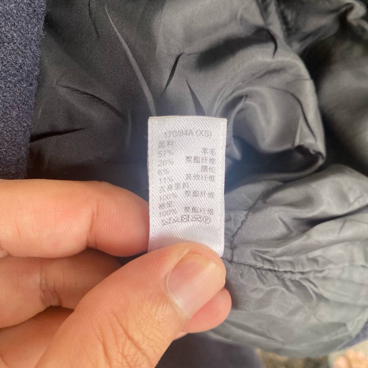 Gap × Japanese Brand Gap Wool Double Breast Coat Size XS / US 0-2 / IT 36-38 - 7 Thumbnail