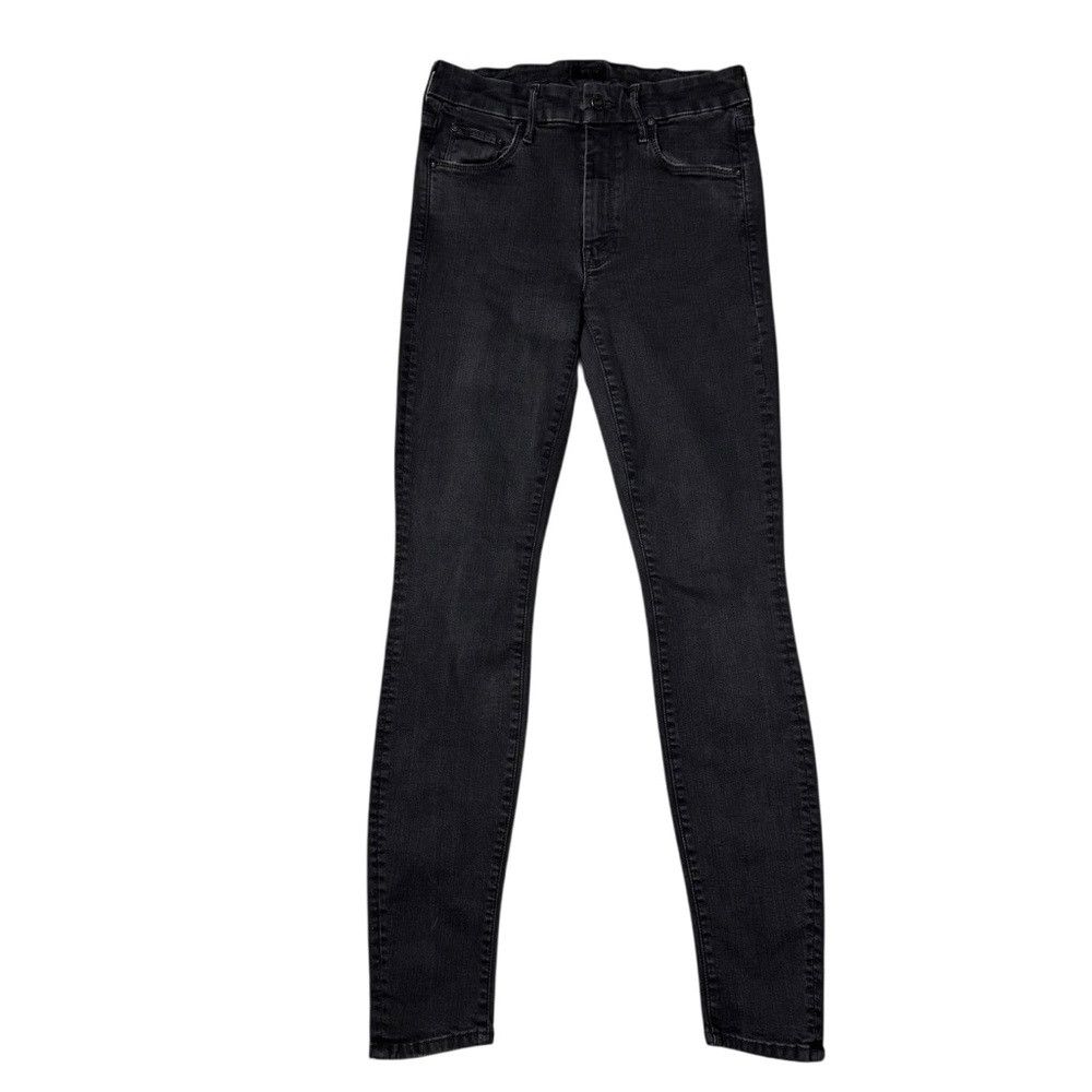 MOTHER MOTHER The Looker Skinny Black Not Guilty Jeans Size 27 Size 27" / US 4 / IT 40 - 3 Thumbnail