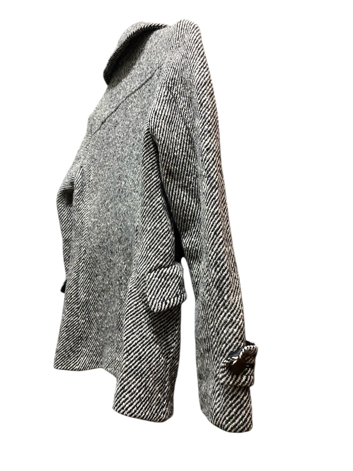 Calvin Klein × Designer × Michel Klein MICHEL KLEIN Wool Women Blazer Size XS / US 0-2 / IT 36-38 - 8 Thumbnail