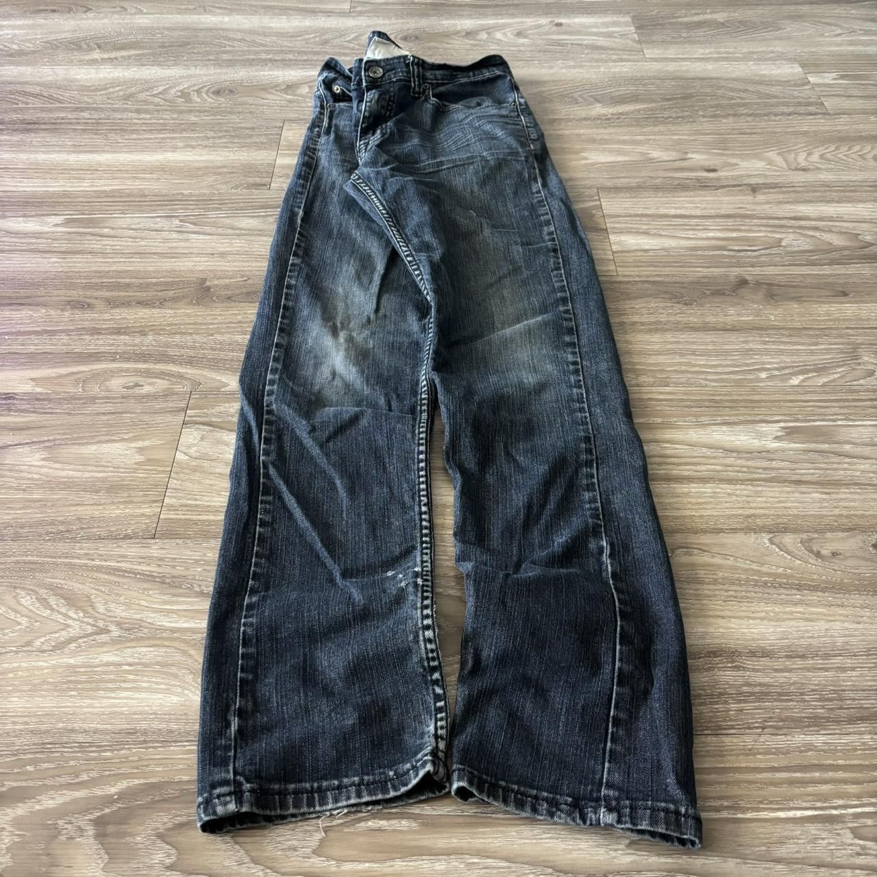 Vintage Crazy Vintage Y2K/2000s Grunge Dark Wash Skinny Denim Jeans! 30x32 Size US 30 / EU 46 - 3 Thumbnail