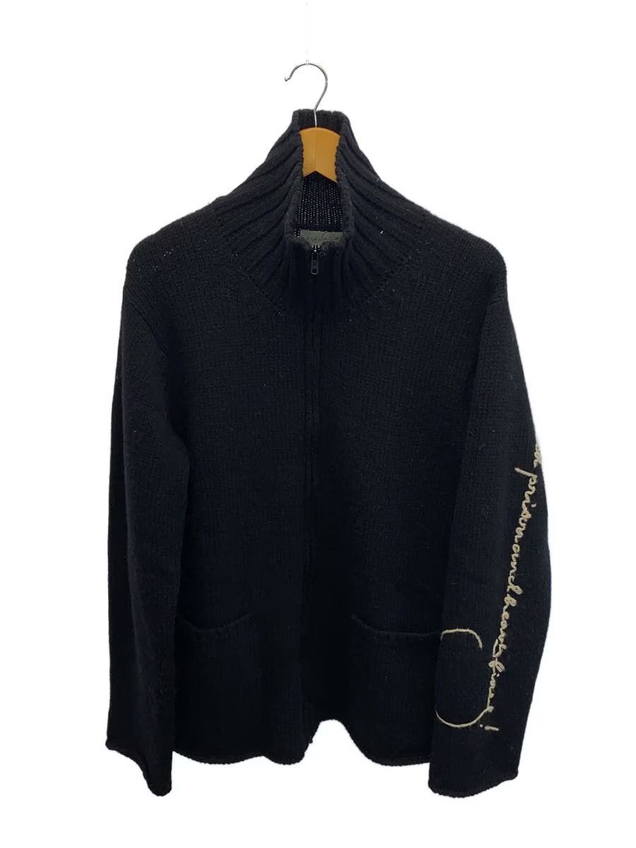 Yohji Yamamoto YOHJI YAMAMOTO POUR HOMME/07aw zip-up knit Size US L / EU 52-54 / 3 - 1 Thumbnail