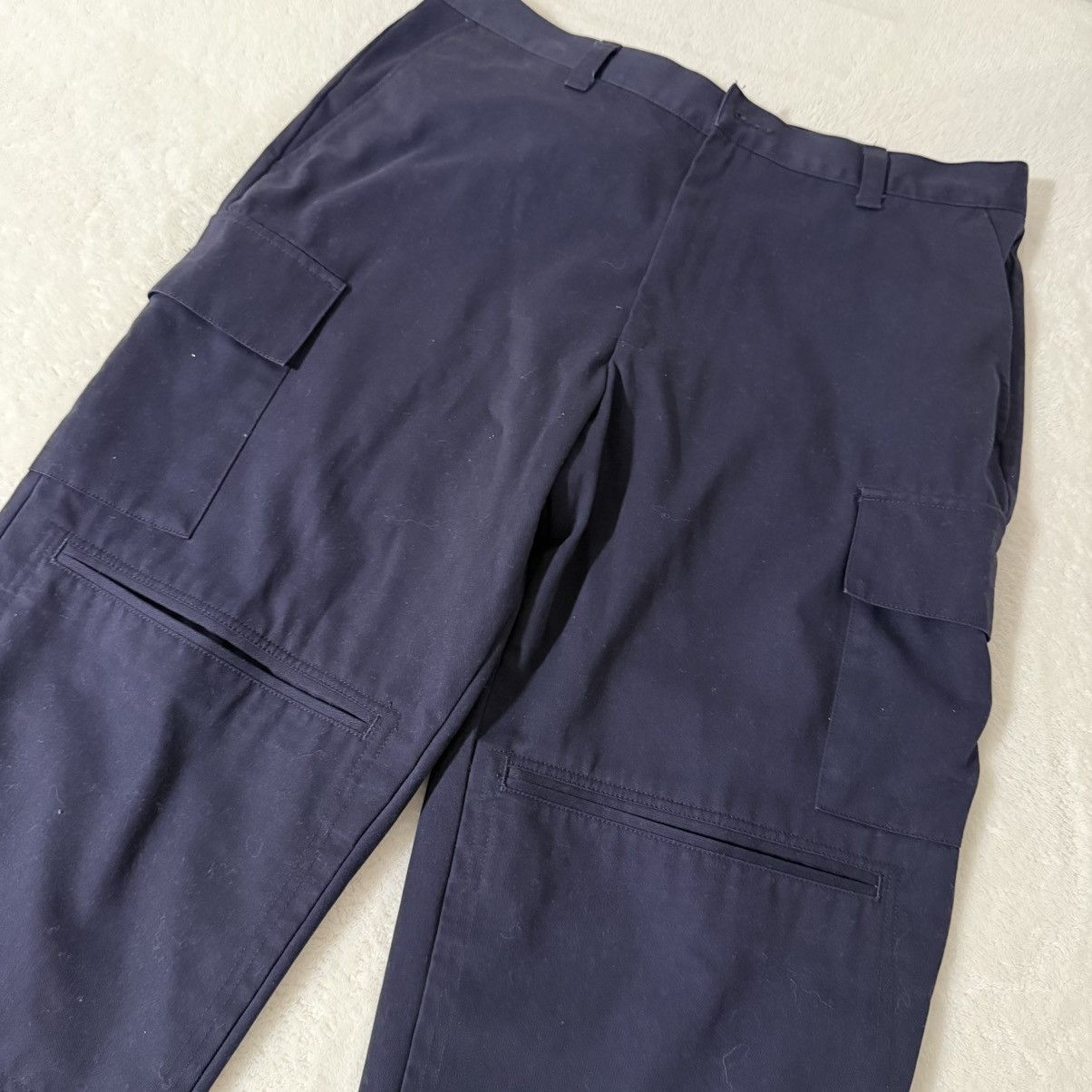 Other BLUE baggy/loose fit cargo pants Size US 36 / EU 52 - 2 Thumbnail