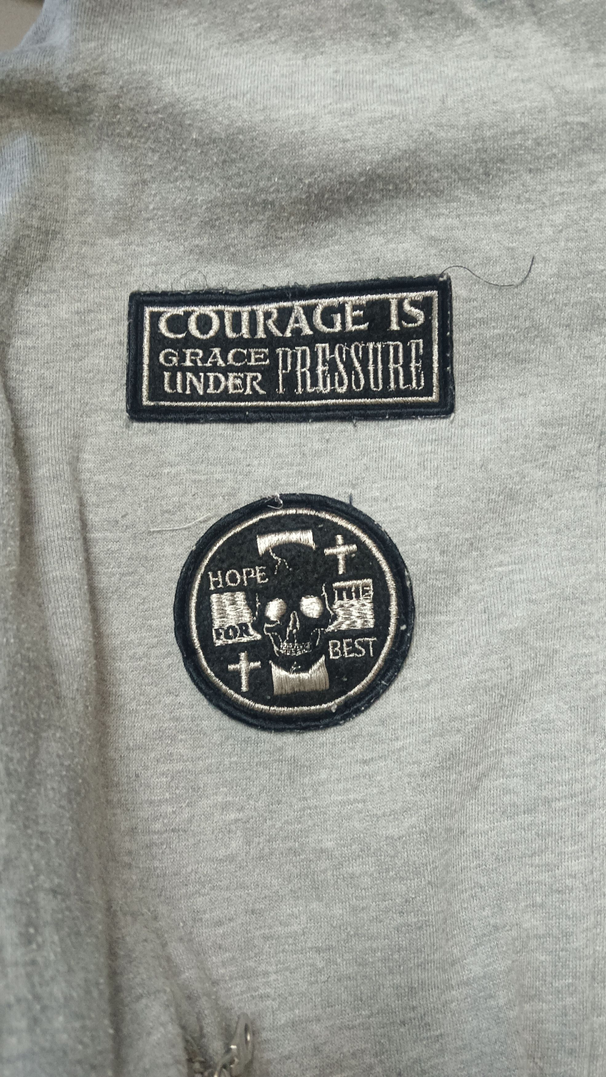 Japanese Brand Strange Heaven Skull zip Hoodie Size US L / EU 52-54 / 3 - 3 Thumbnail