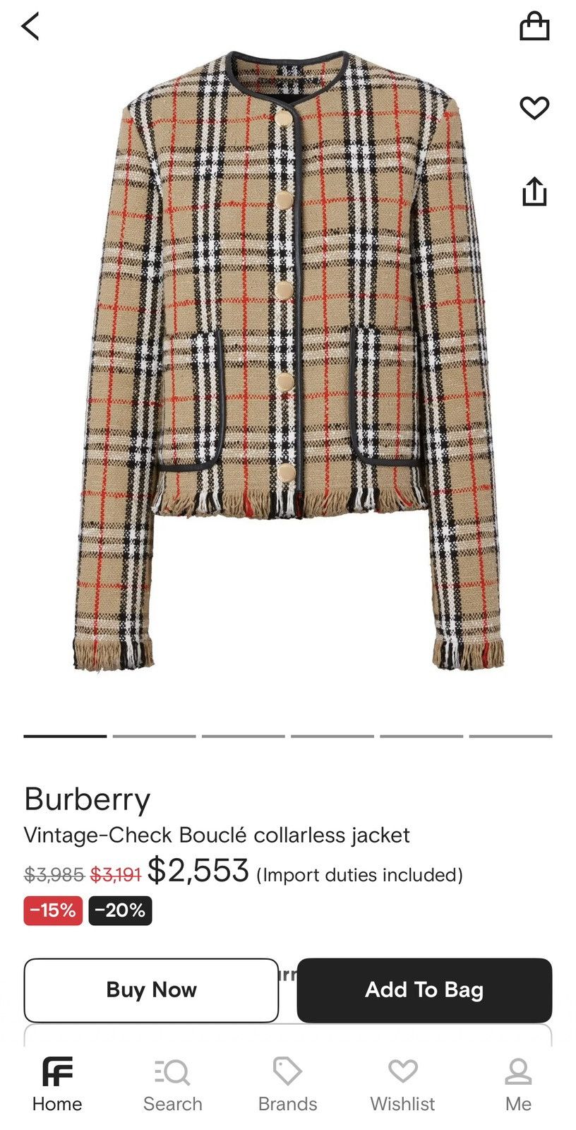 Burberry Burberry Upney Jacket Size L / US 10 / IT 46 - 18 Thumbnail