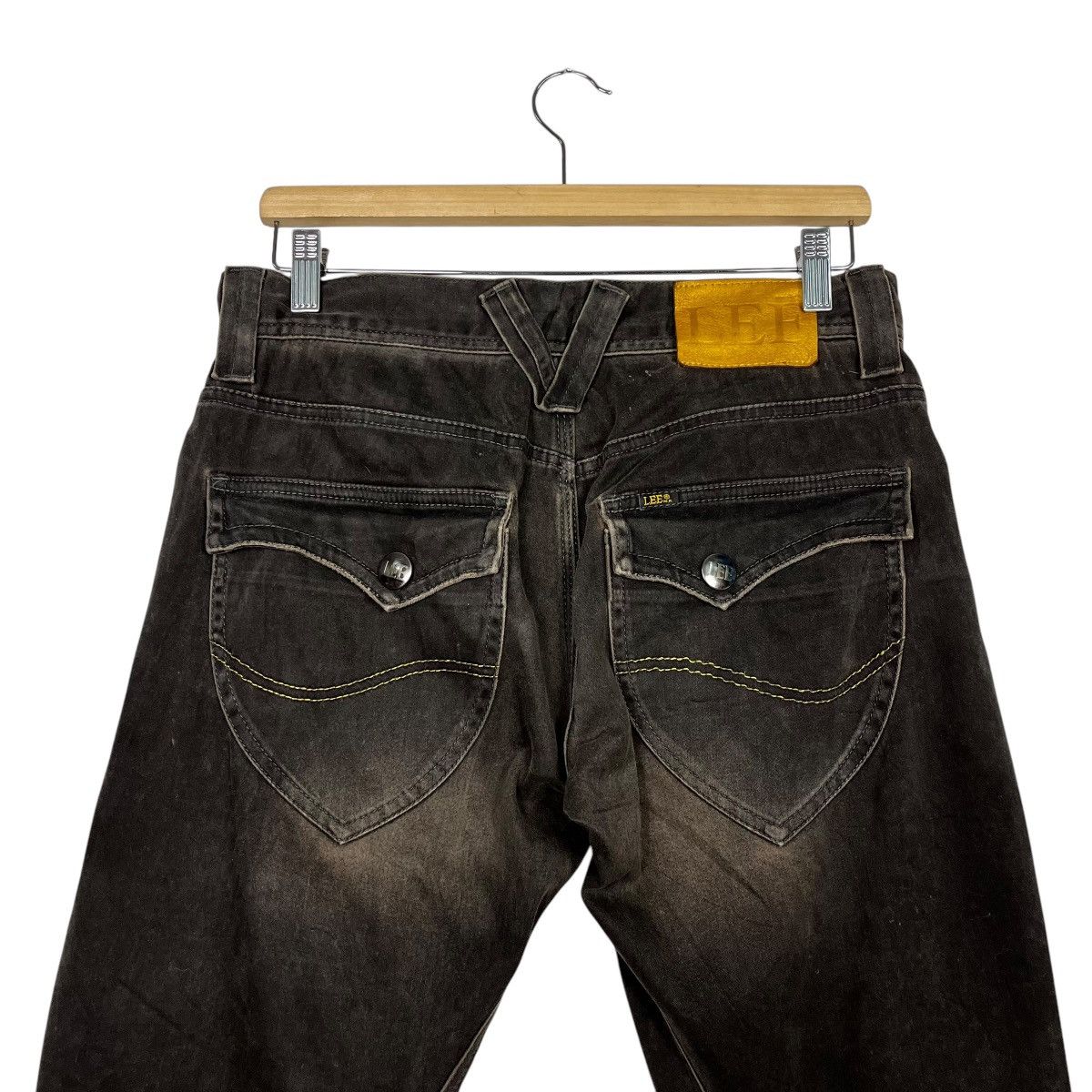 Lee Vintage Lee Superblack Denim Jeans Size US 32 / EU 48 - 8 Thumbnail