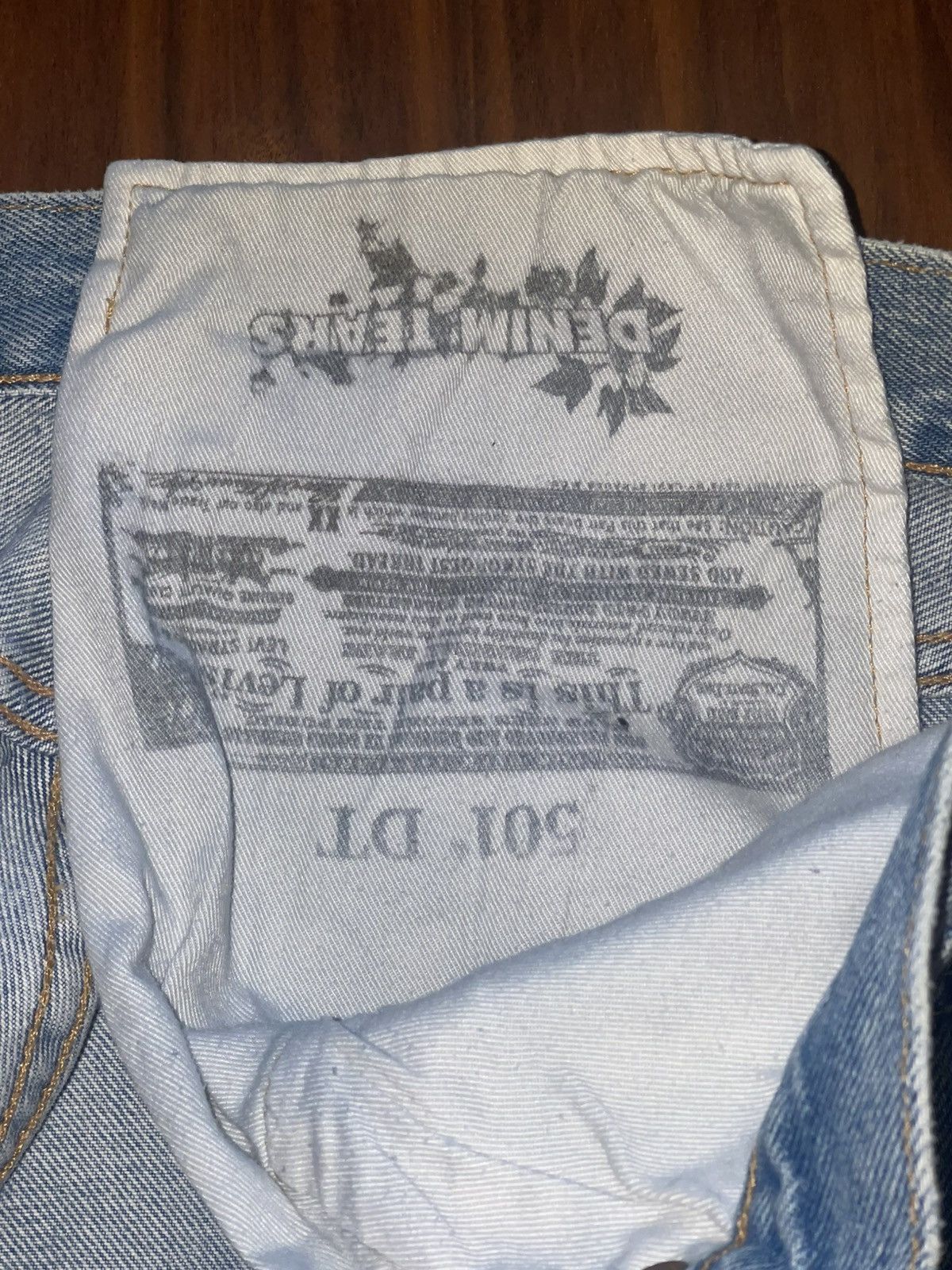 DENIM TEARS × Levi's Levi’s/Denim Tears Cotton Wreath Size US 28 / EU 44 - 2 Thumbnail
