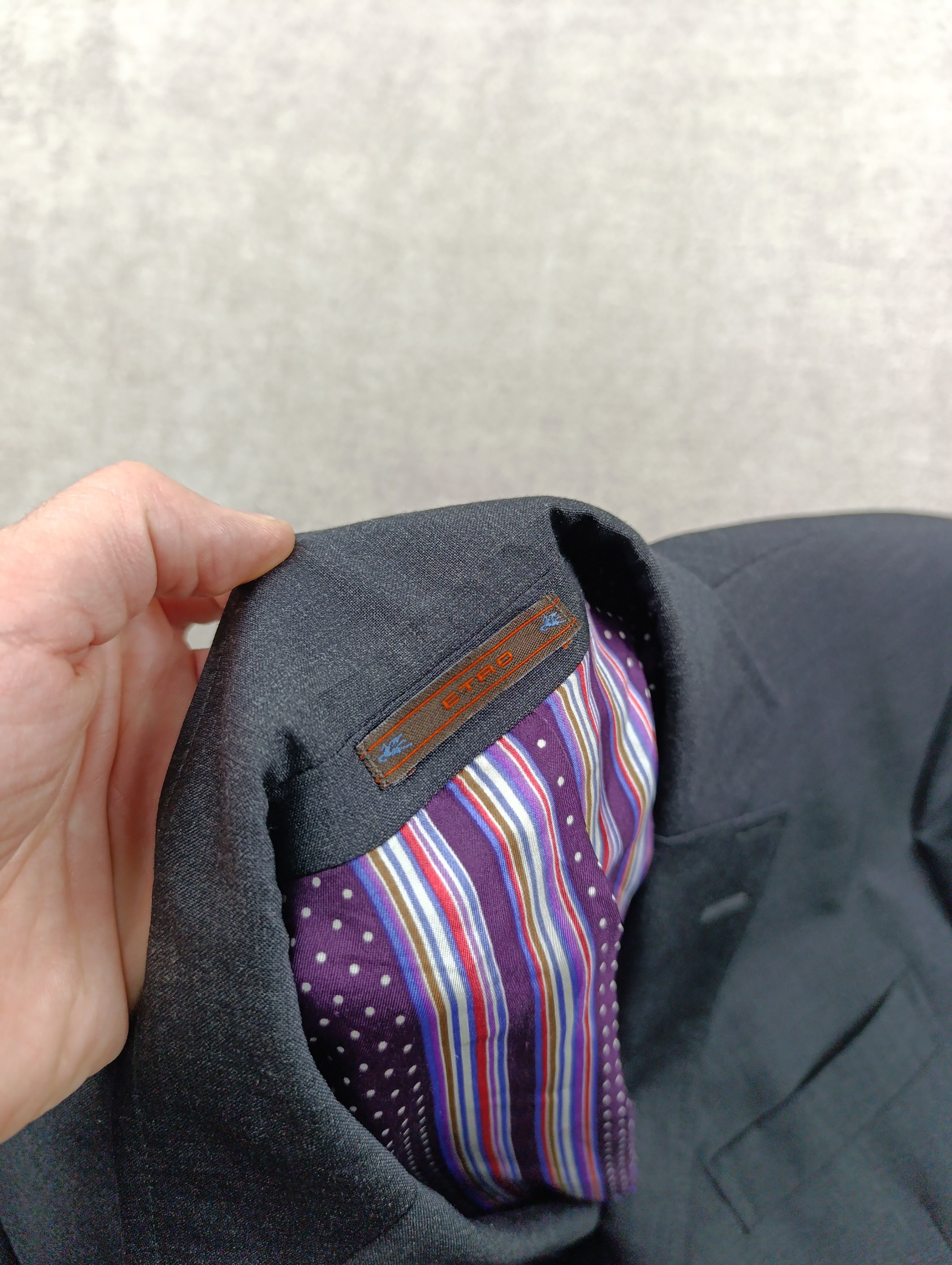 Etro Etro Mens Wool Blazer Jacket Size 50R Size 50R - 9 Thumbnail