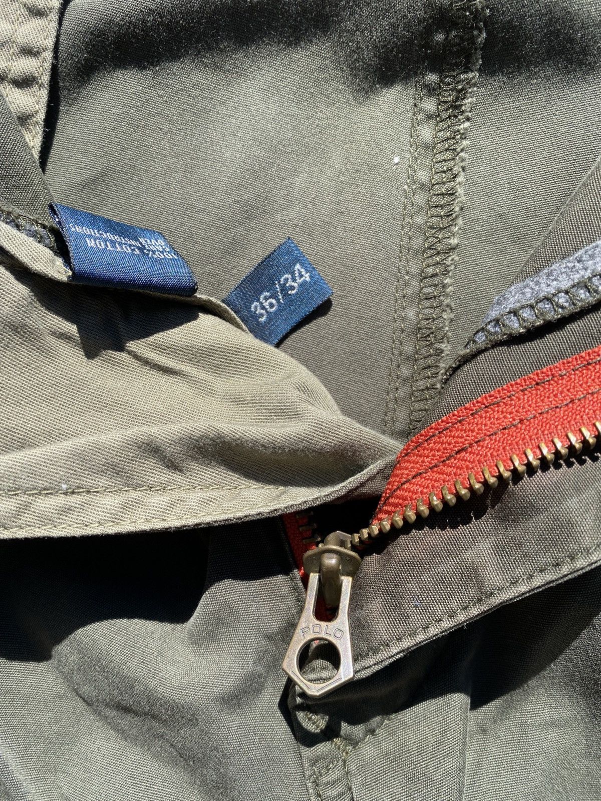 Polo Ralph Lauren × Vintage Polo Ralph Lauren olive green cargo pants 36 Size US 36 / EU 52 - 3 Thumbnail