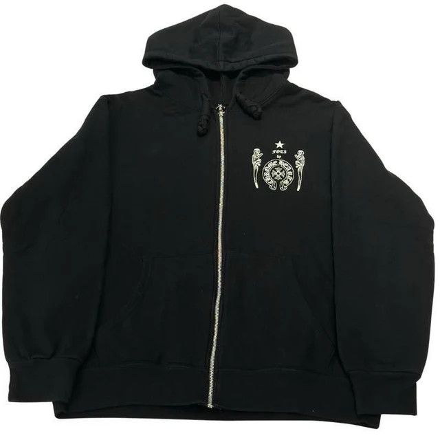 Chrome Hearts Chrome Hearts Foti Model Kit Parts Thermal Zip-Up Hoodie Size US L / EU 52-54 / 3 - 1 Thumbnail