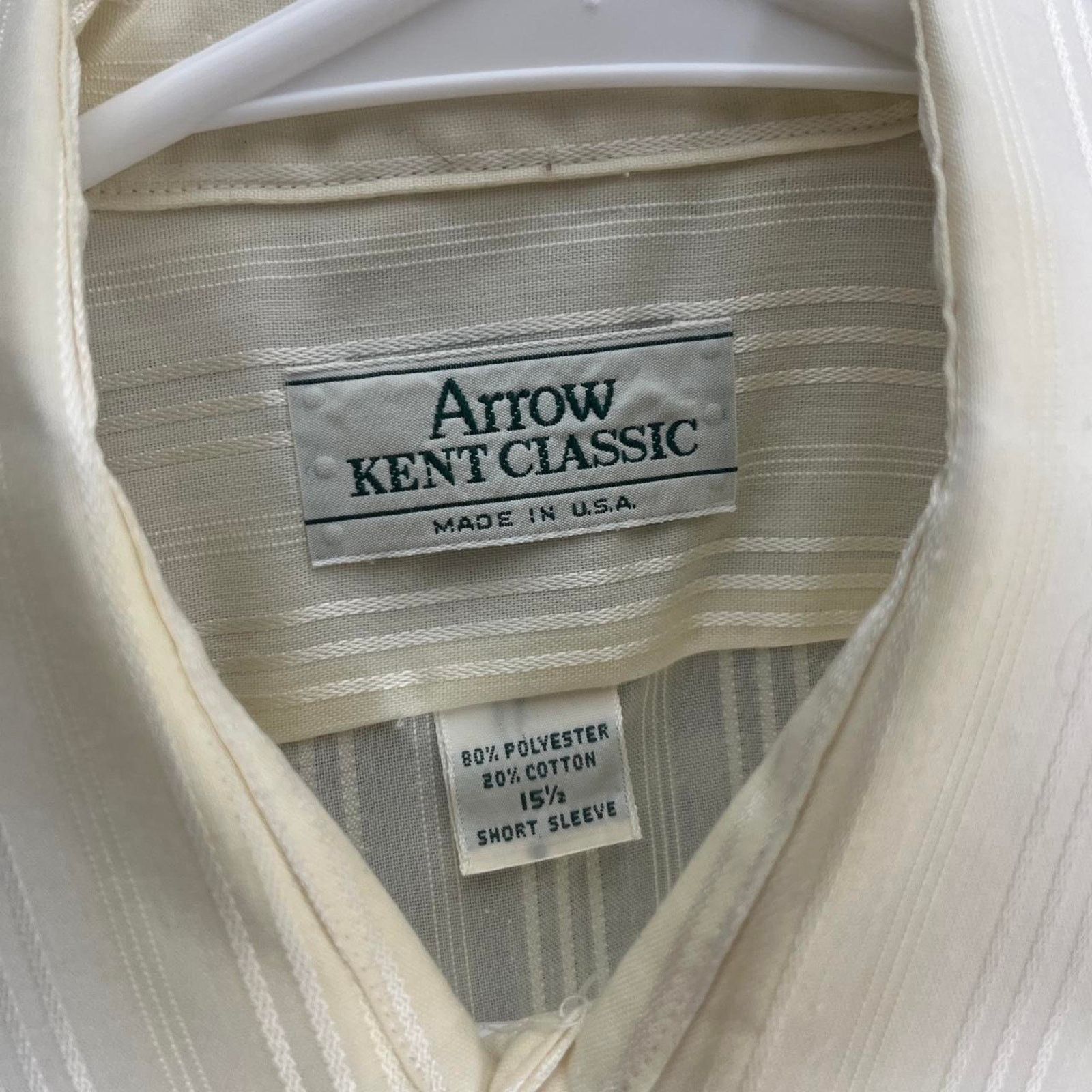 Arrow Vintage arrow kent classic button Size US L / EU 52-54 / 3 - 2 Thumbnail