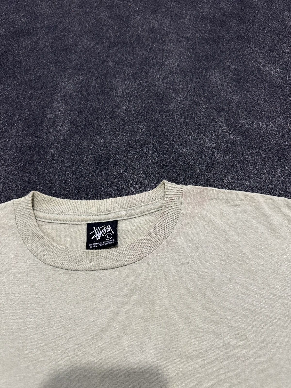 Stussy Vintage Stüssy Graphic T-Shirt - Bridge/Abstract Print Size US L / EU 52-54 / 3 - 3 Thumbnail